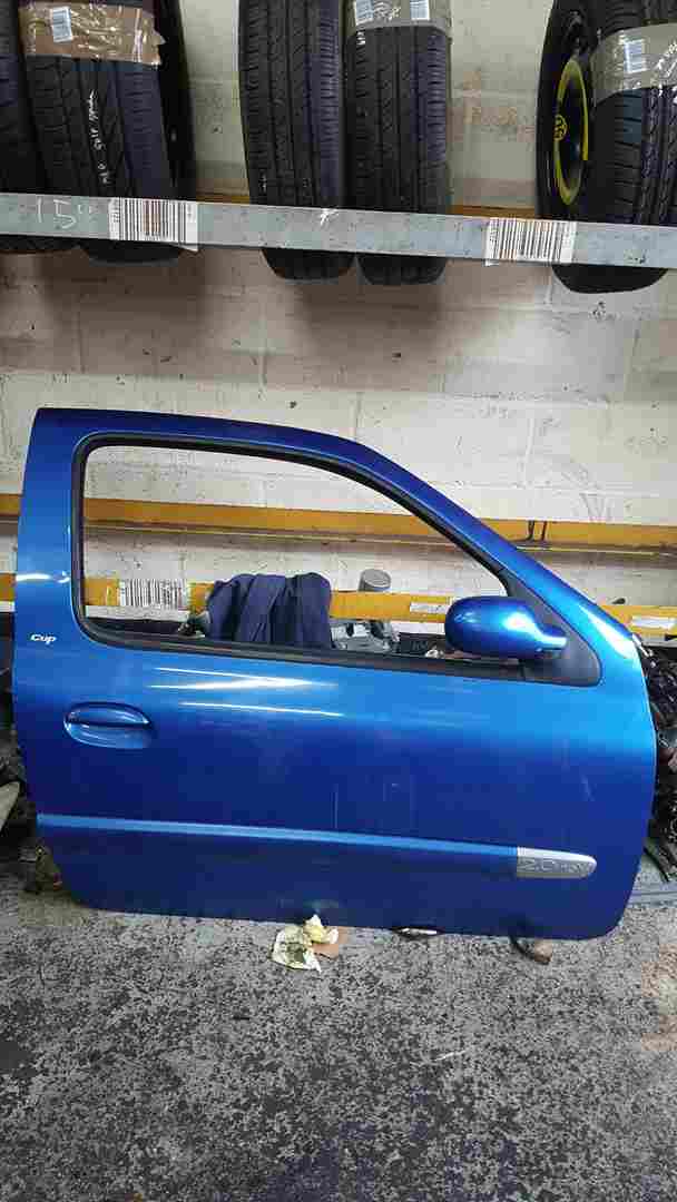 Thumb 3 Renault Clio Sport 2001-2006 172 182 Drivers OSF Front Door Blue Ted43