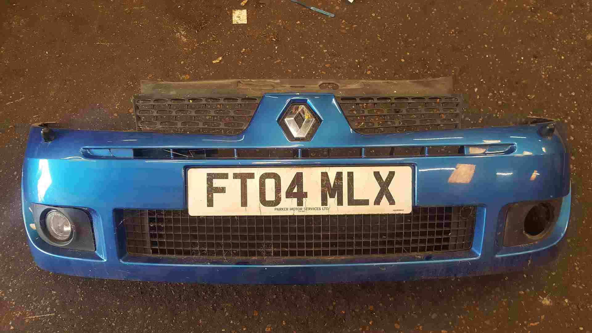 Thumb 2 Renault Clio Sport 2001-2006 172 182 Front Bumper Blue Tej41