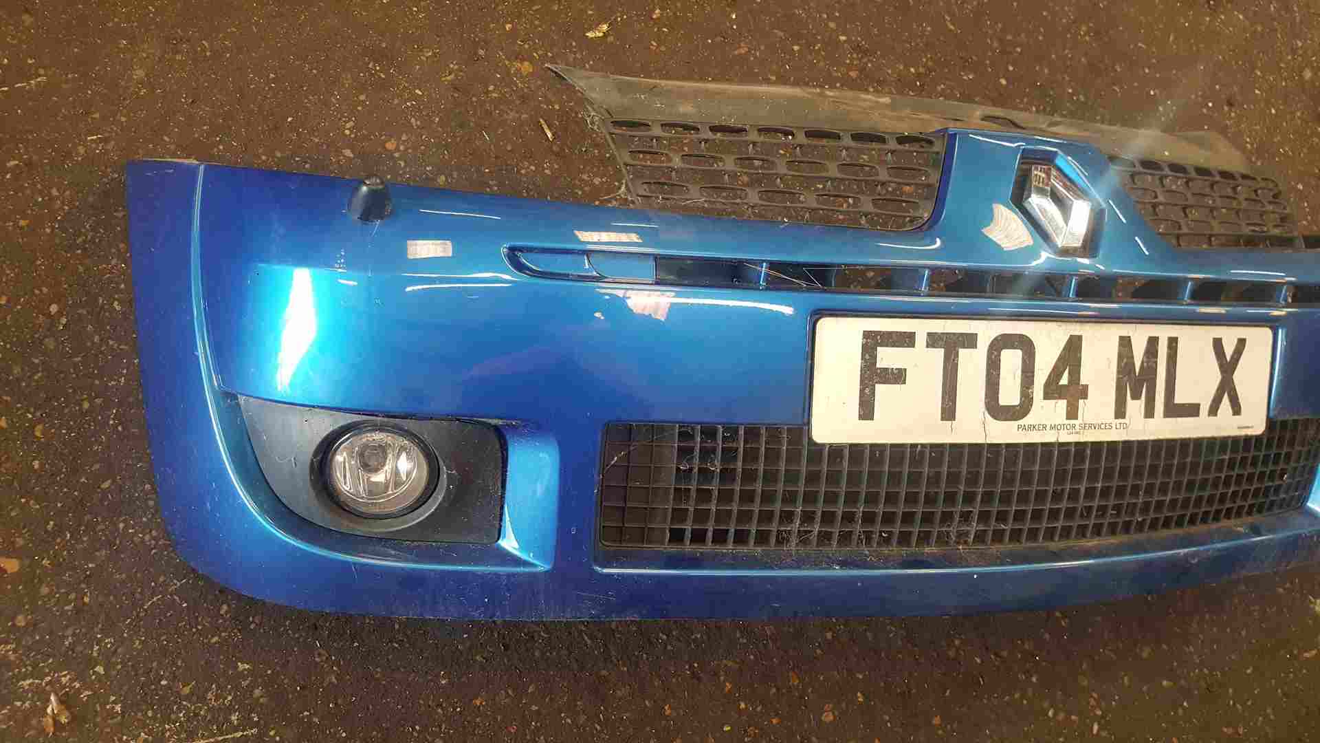 Thumb 4 Renault Clio Sport 2001-2006 172 182 Front Bumper Blue Tej41