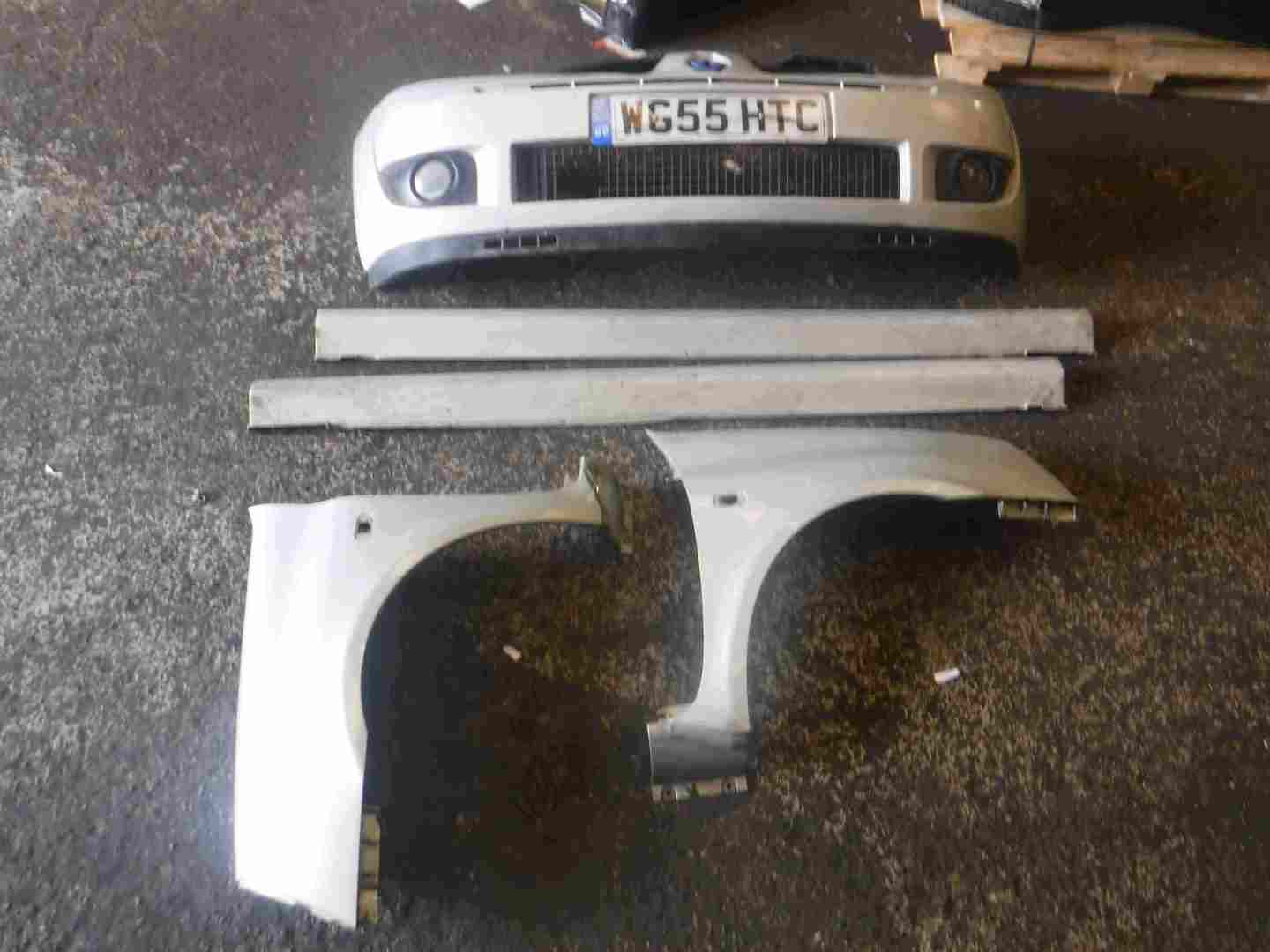 Renault Clio Sport 2001-2006 172 182 Front Bumper Wings Side Skirts Silver 632