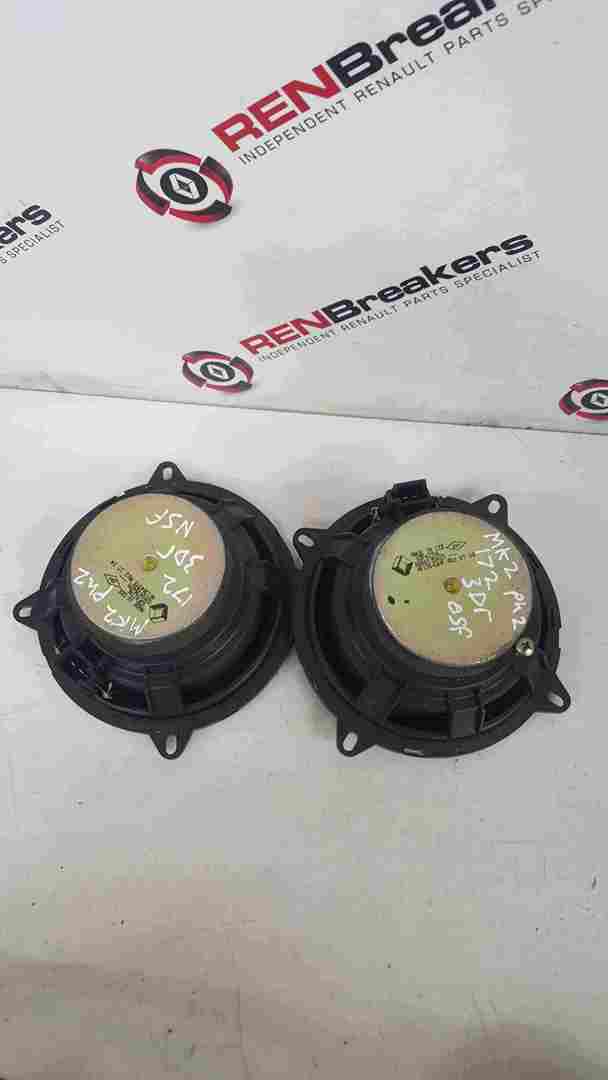 Thumb 2 Renault Clio Sport 2001-2006 172 182 Front Speakers Pair X2 8200035425