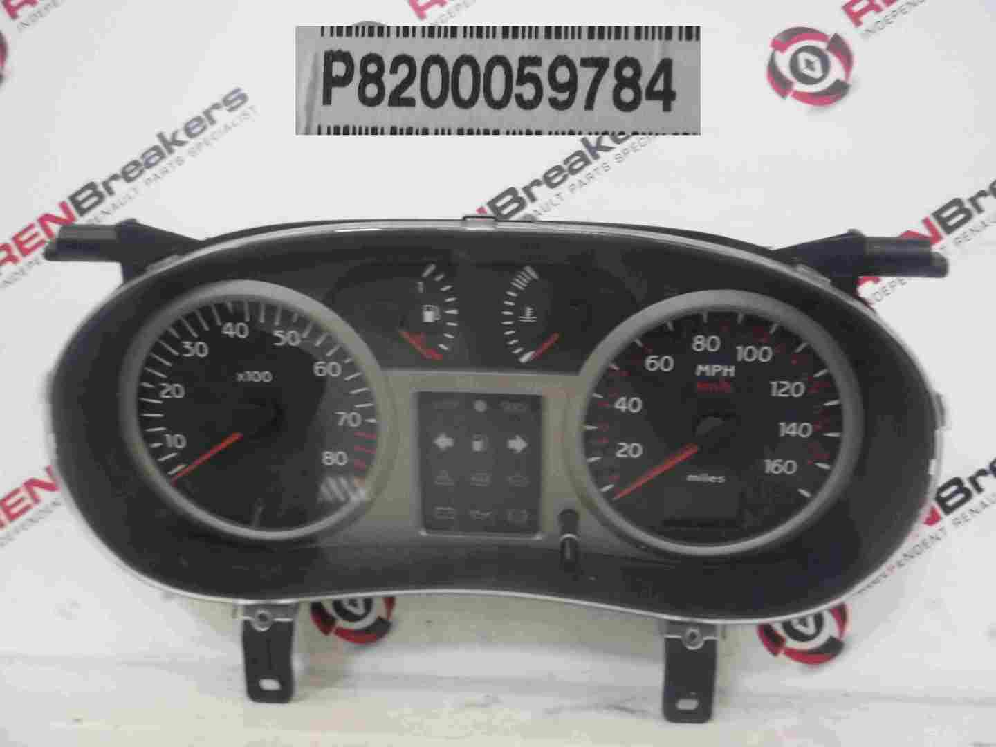 Renault Clio Sport 2001-2006 172 182 Instrument Panel Dials Gauges Clocks 118K