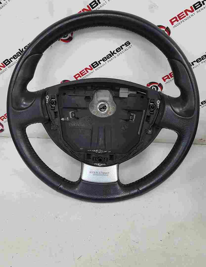 Renault Clio Sport 2001-2006 172 182 Leather Steering Wheel Leather with Grips