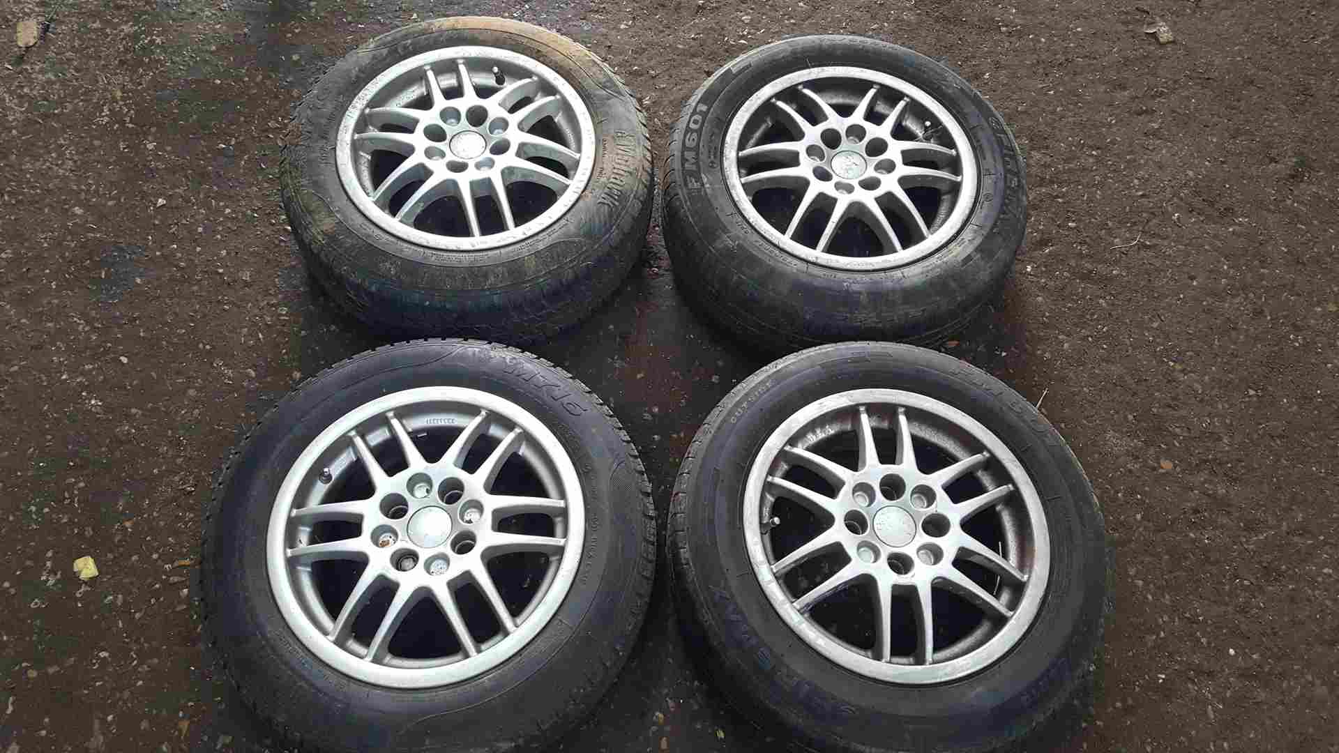 Renault Clio Sport 2001-2006 172 182 Oz Alloy Wheels SET F1 + Tyre 175 65 14 3/5