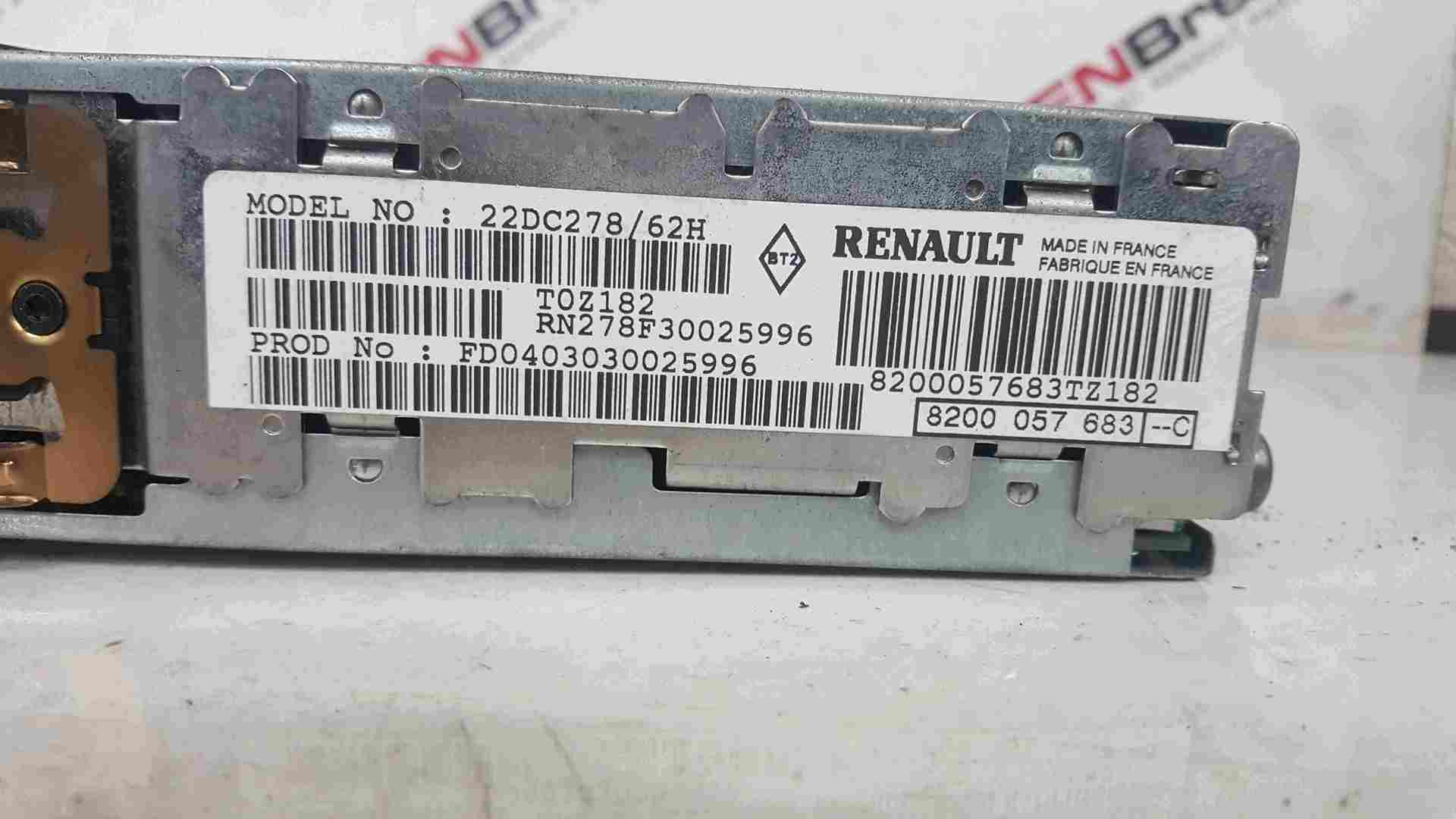 Thumb 3 Renault Clio Sport 2001-2006 172 182 Radio Cd Player Tuner List + Code