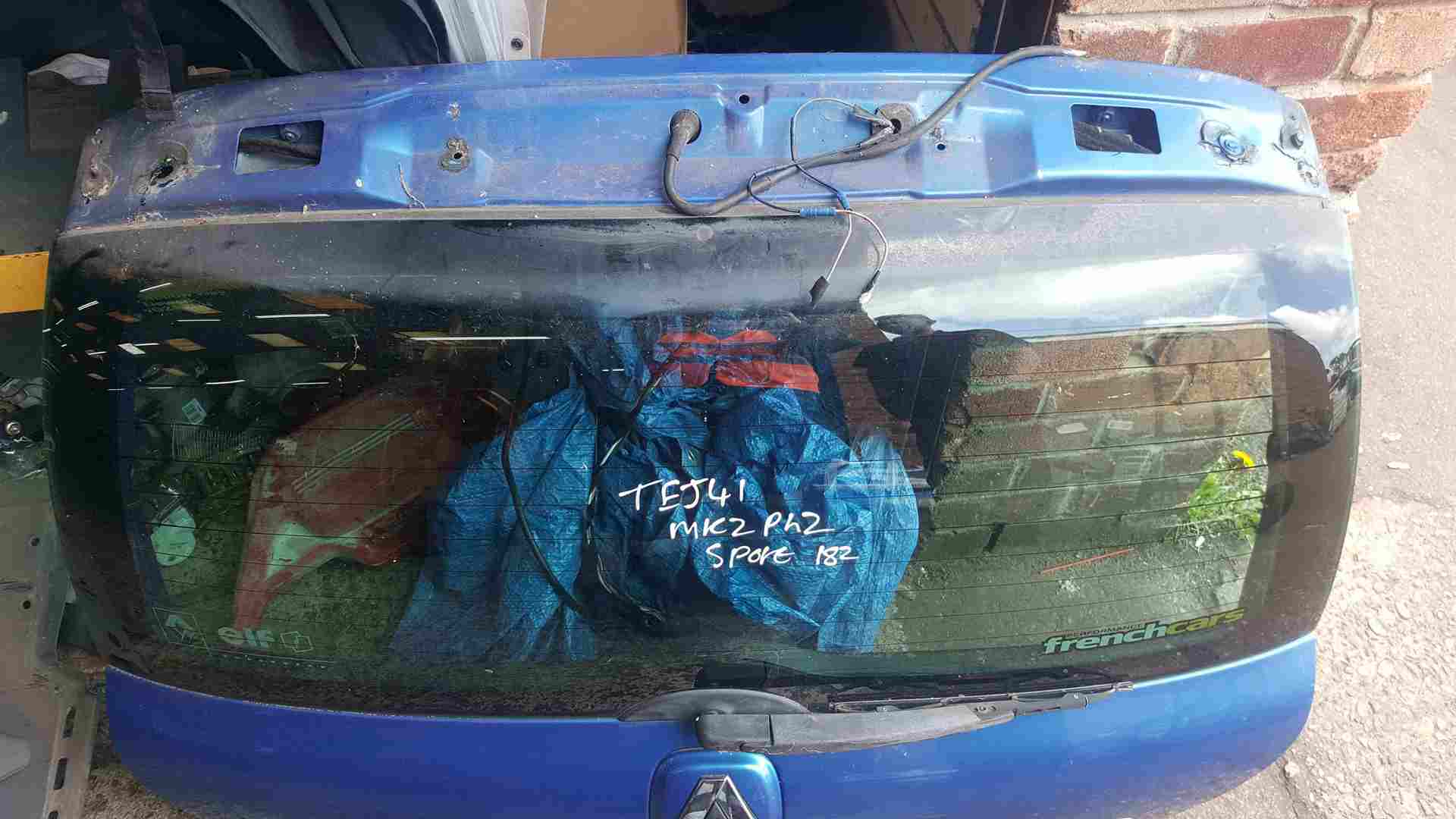 Thumb 3 Renault Clio Sport 2001-2006 172 182 Rear Boot Tailgate Blue Tej41