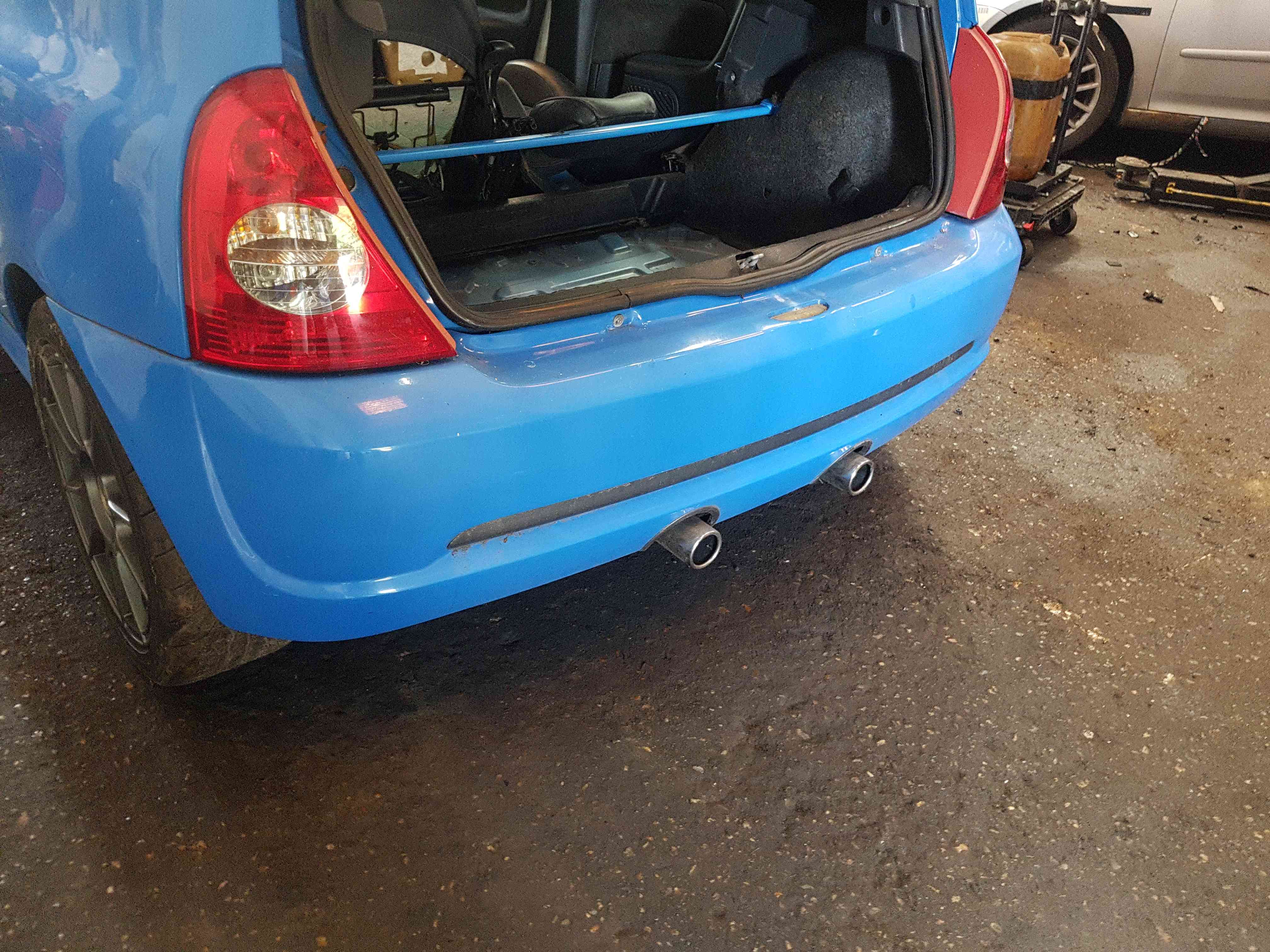 Thumb 4 Renault Clio Sport 2001-2006 172 182 Rear Bumper Racing Blue Oj45
