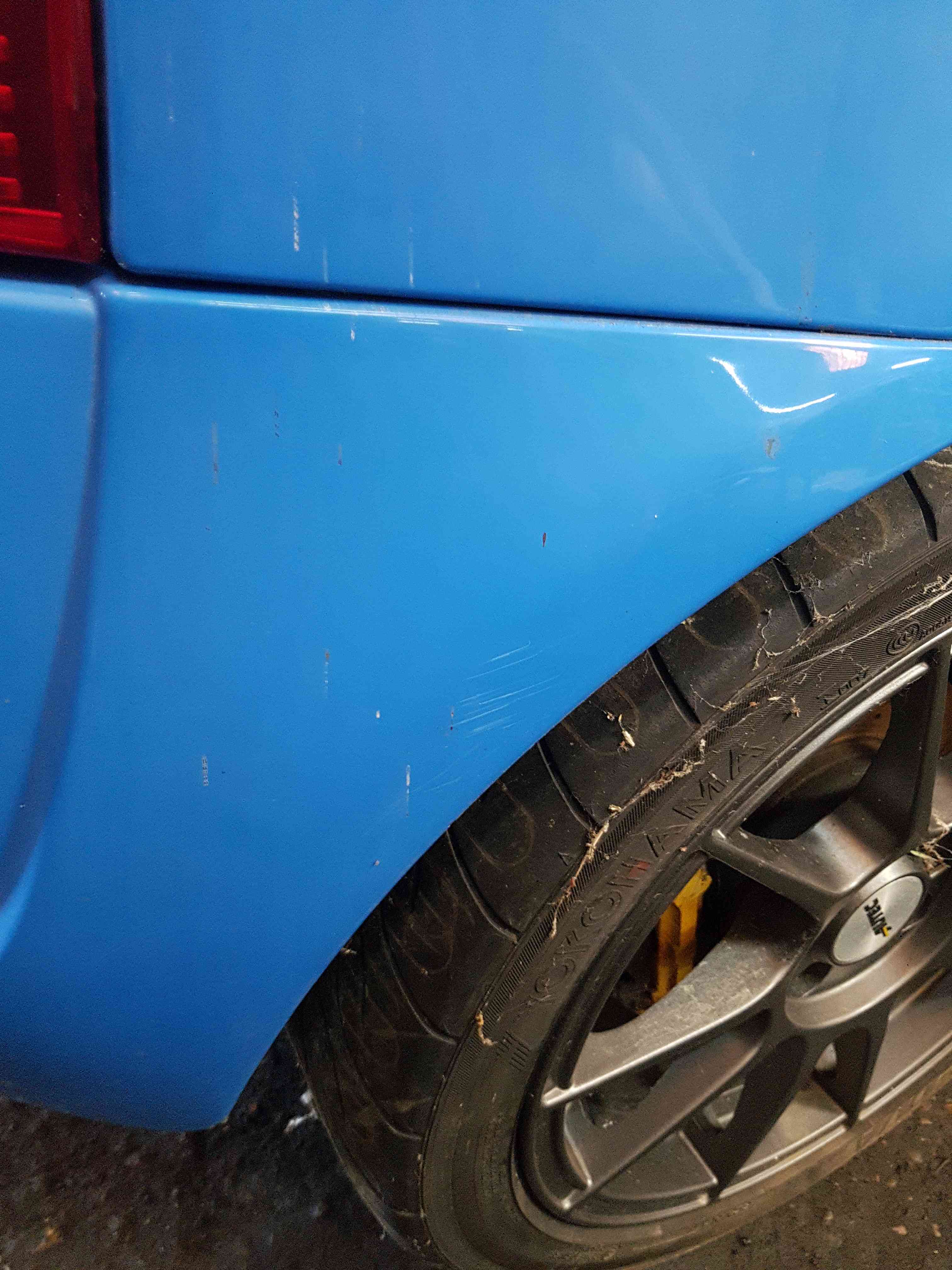 Thumb 8 Renault Clio Sport 2001-2006 172 182 Rear Bumper Racing Blue Oj45