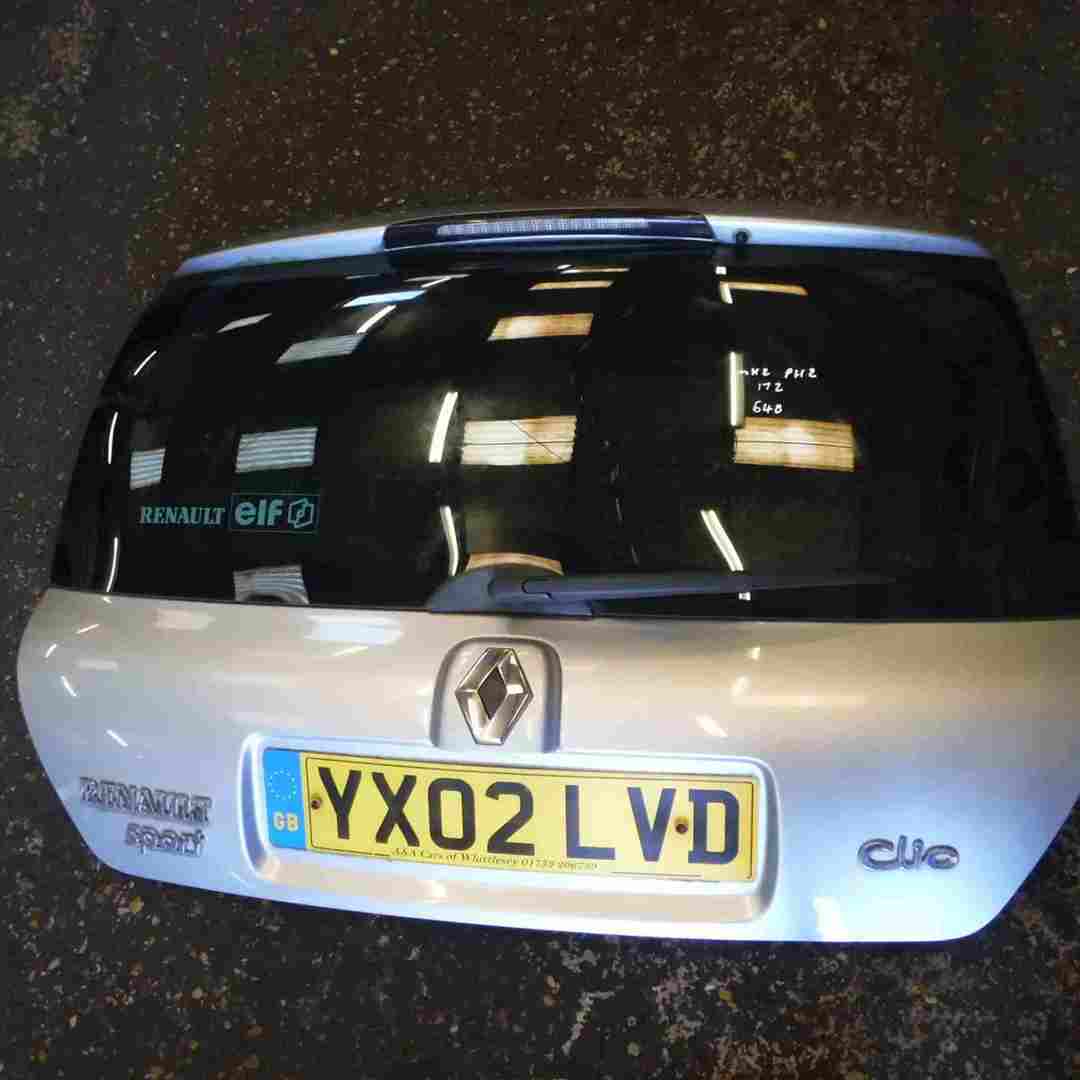 Renault Clio Sport 2001-2006 172 182 Rear Tailgate Boot Silver 640