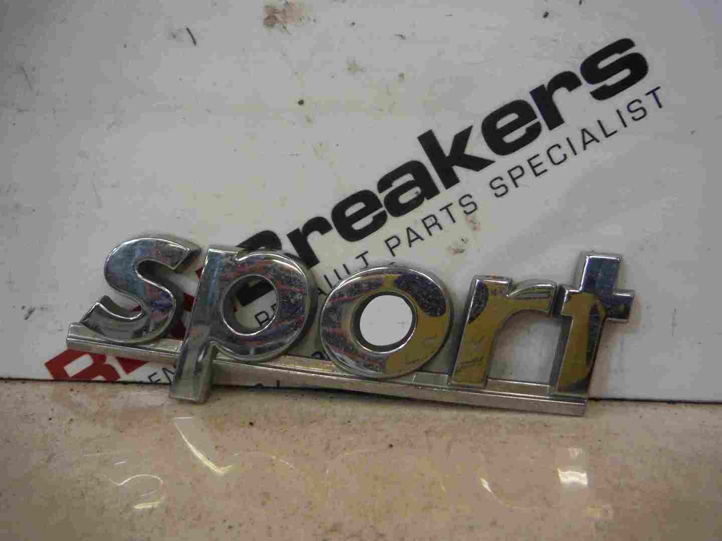 Renault Clio Sport 2001-2006 172 182 Tailgate Boot Sport Badge