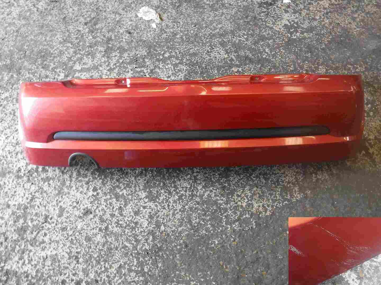 Renault Clio Sport 2001-2006 172 Rear Bumper Red TEB76