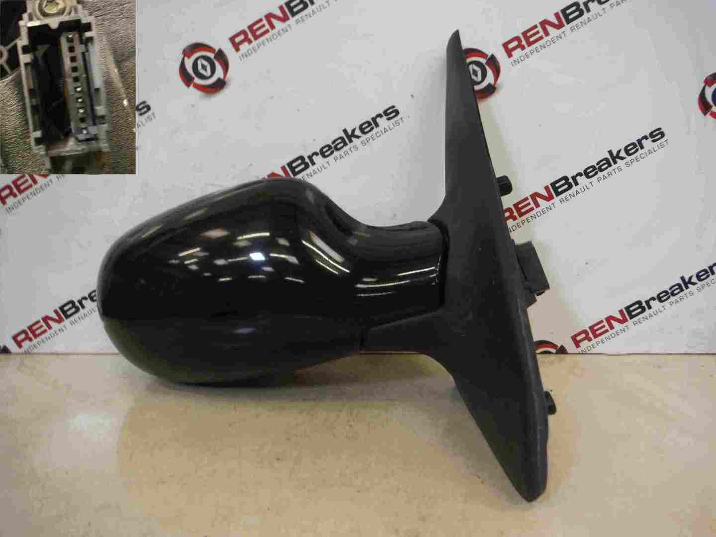 Renault Clio Sport 2001-2006 182 Drivers OSF Front Wing Mirror Black Gold TE267