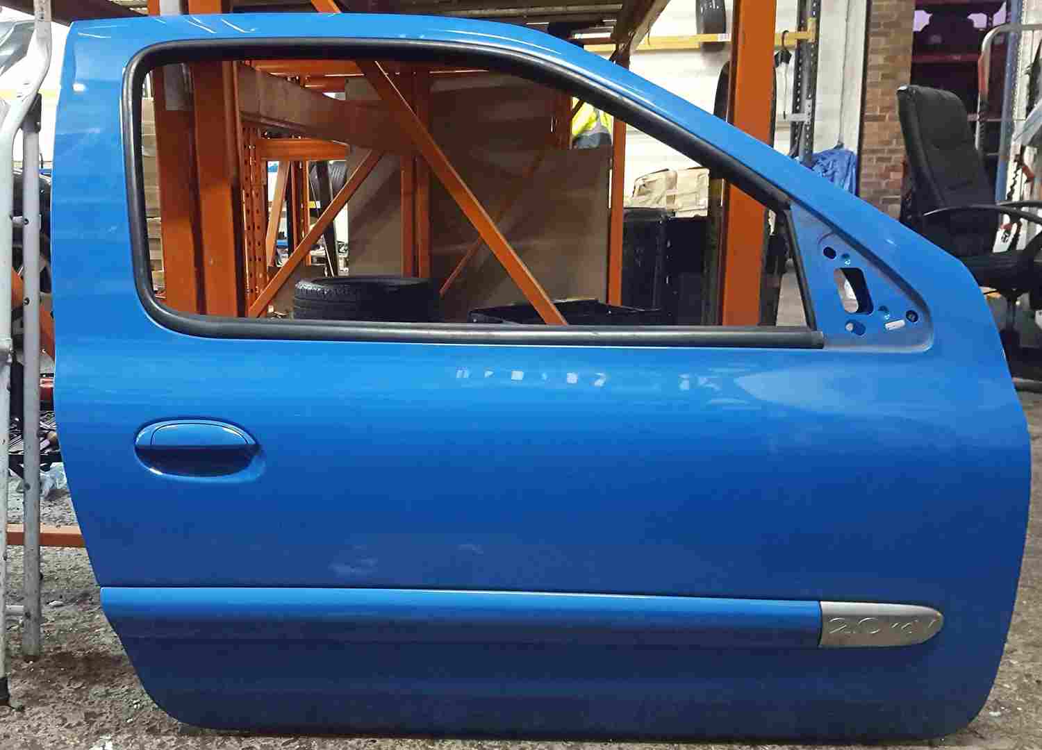 Renault Clio Sport Cup 200 2001-2006 Drivers OSF OS Front Door Silver Oj45 OJ45