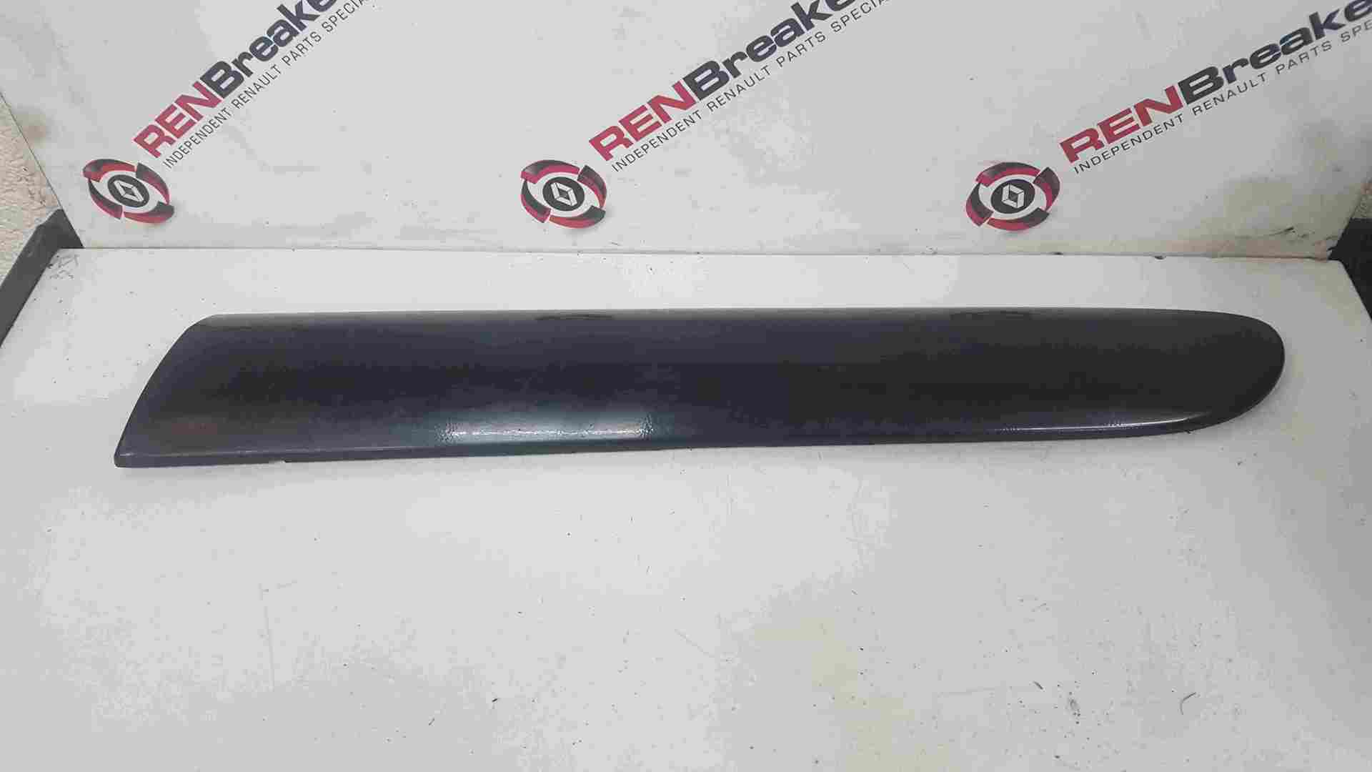 Thumb 3 Renault Clio Sport 2001-2006 Passenger NSR Rear Door Moulding Trim Black 676