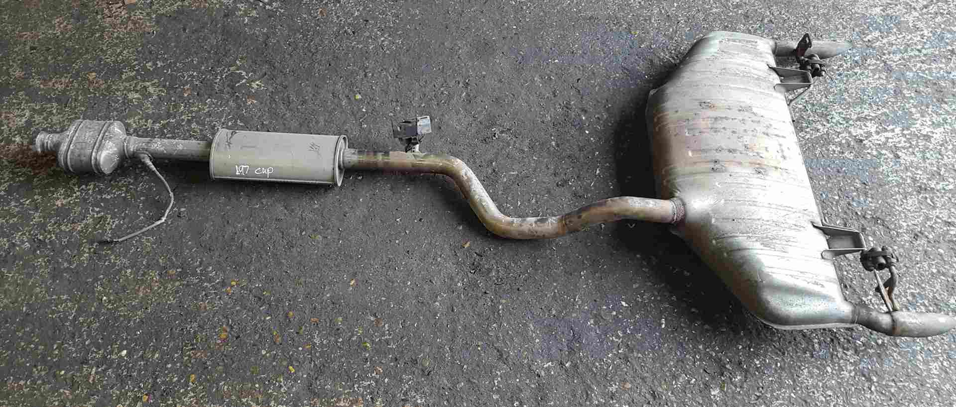 Renault Clio Sport 2005-2009 197 2.0  Exhaust Twin Back Box Cat Catalytic Conv