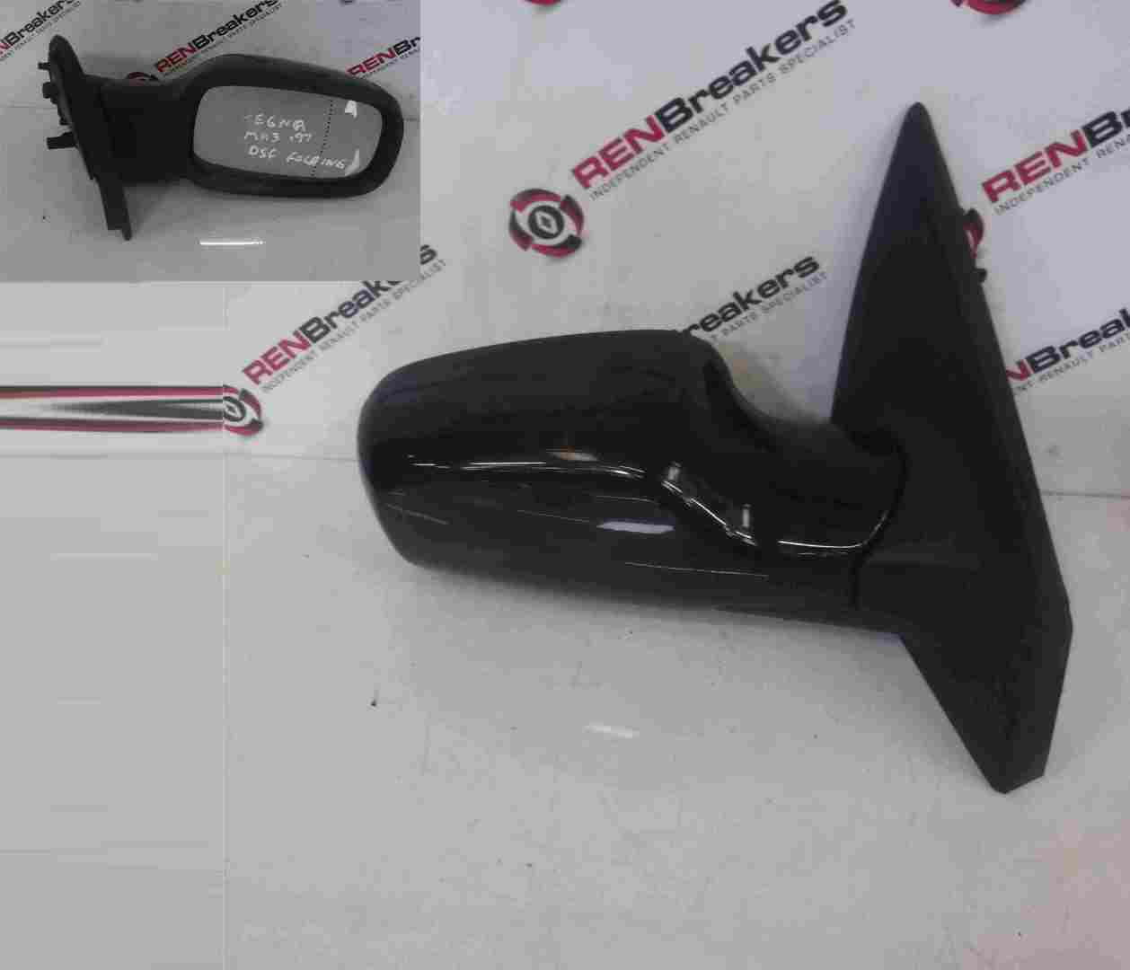 Renault Clio Sport 2005-2009 197 Drivers OS Wing Mirror Black TEGNA Folding