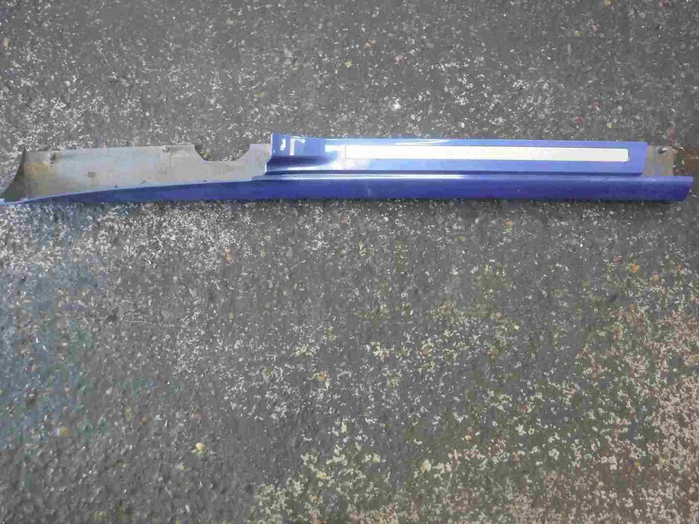 Renault Clio Sport 2005-2009 197 Drivers OSF Front Side Skirt Blue TERNC