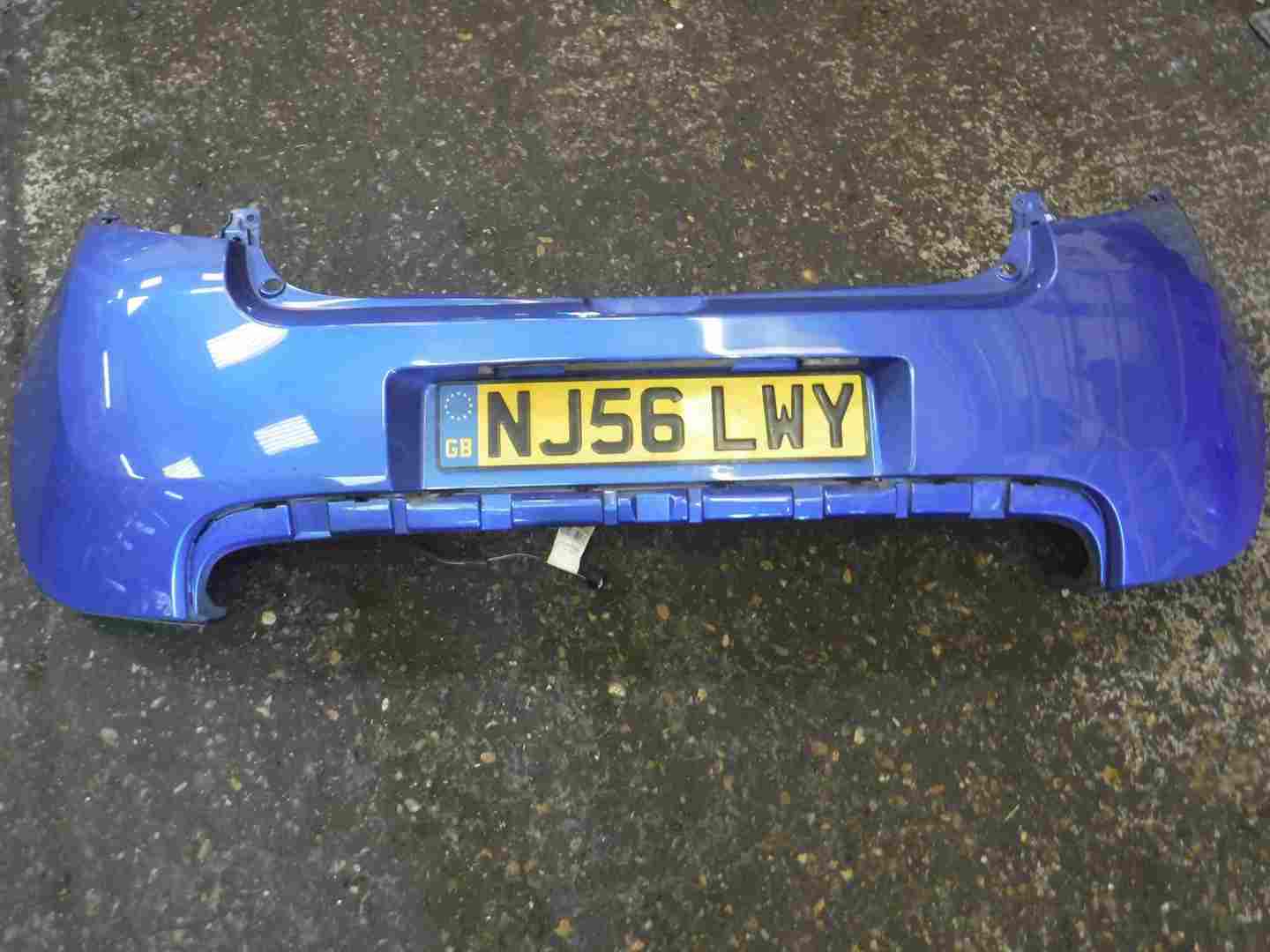 Renault Clio Sport 2005-2009 197 Rear Bumper Blue TERNC