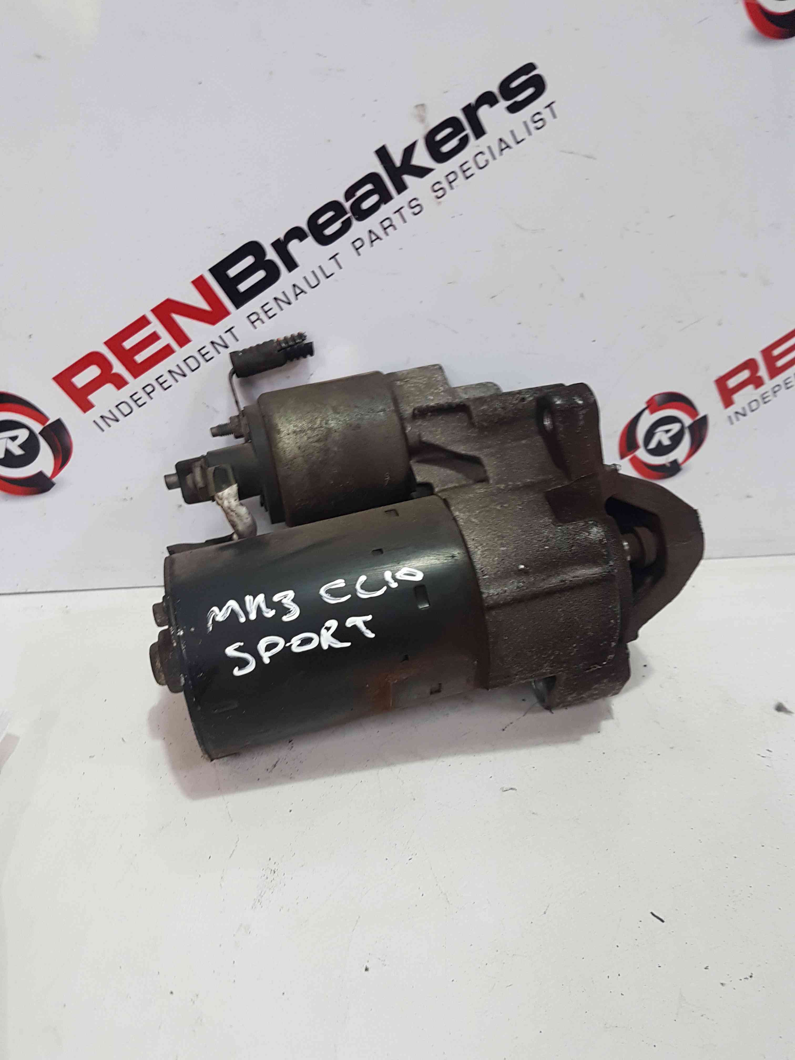 Thumb 7 Renault Clio Sport 2005-2012 197 200 2.0 16V Starter Motor Starting 8200792969