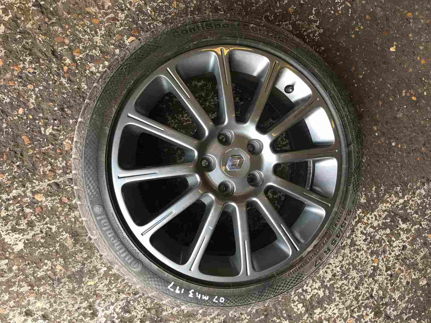 Renault Clio Sport 2005-2012 197 200 Alloy Wheel 17 inch 17" 8200667039