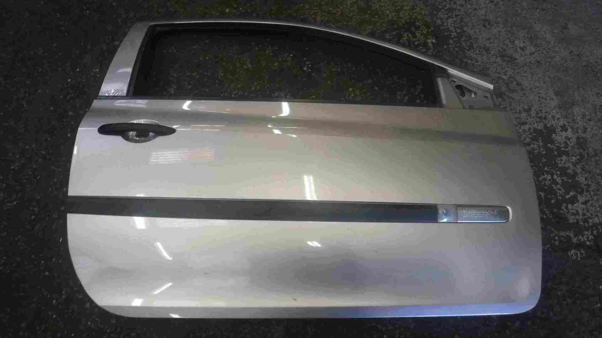 Renault Clio Sport 2005-2012 197 200 Drivers OSF Front Door Grey Silver TEF60 3DR