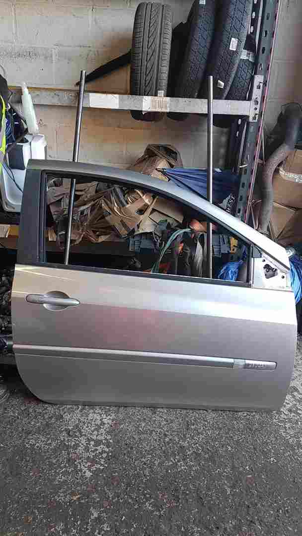Renault Clio Sport 2005-2012 197 200 Drivers OSF Front Door Grey Silver Tef60