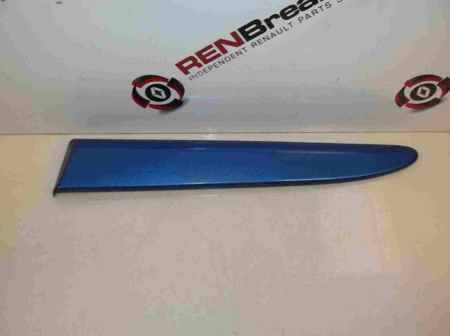 Renault Clio Sport 2005-2012 197 200 Passenger NSR Rear Door Moulding Blue TERNC