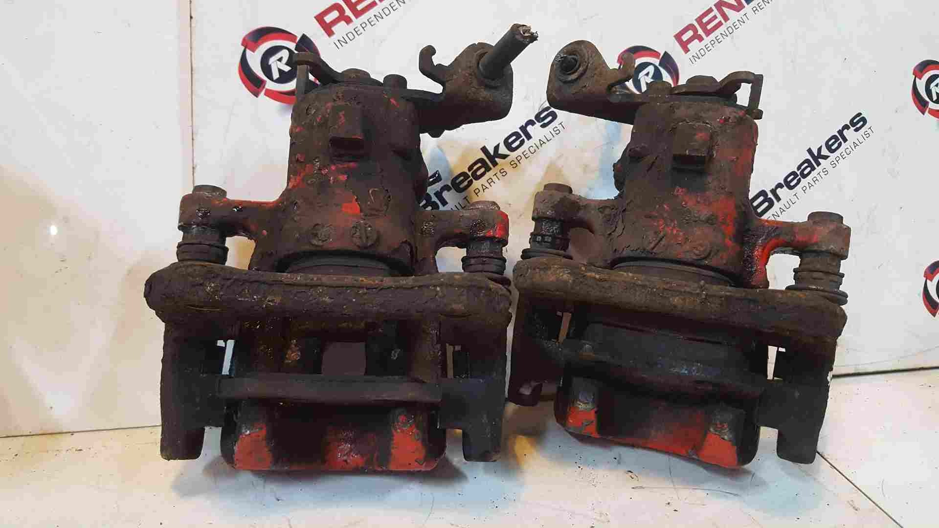 Thumb 3 Renault Clio Sport 2005-2012 197 200 Rear RED Brake Calipers SET Pair OSR NSR