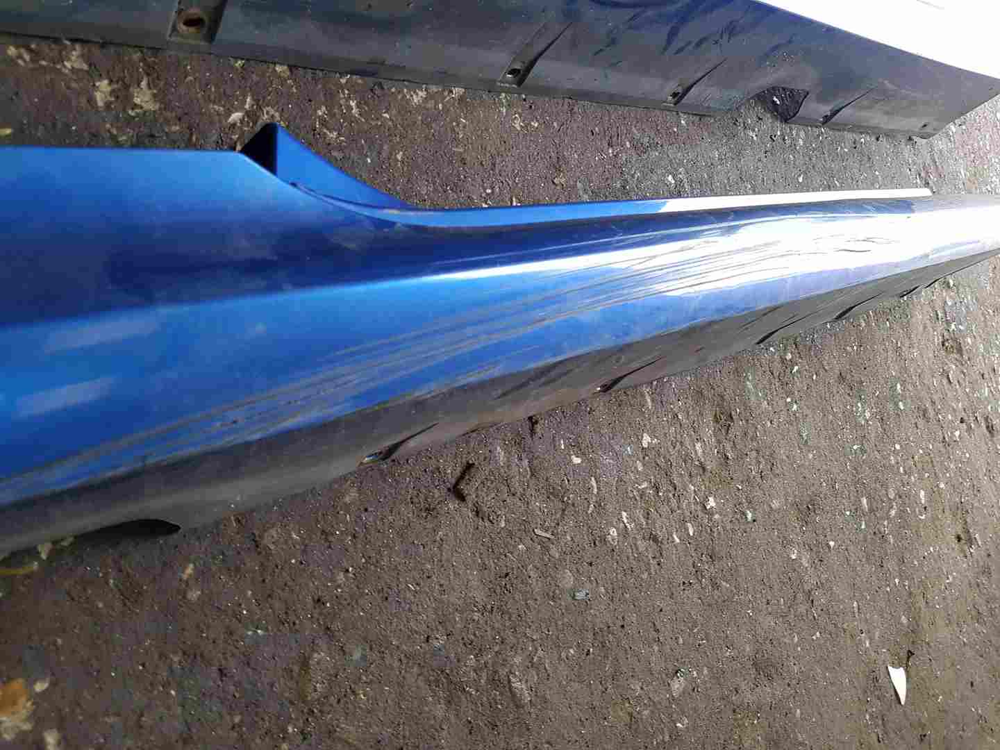 Thumb 2 Renault Clio Sport 2005-2012 197 200 Side Skirts Pair Blue Ternc 3dr