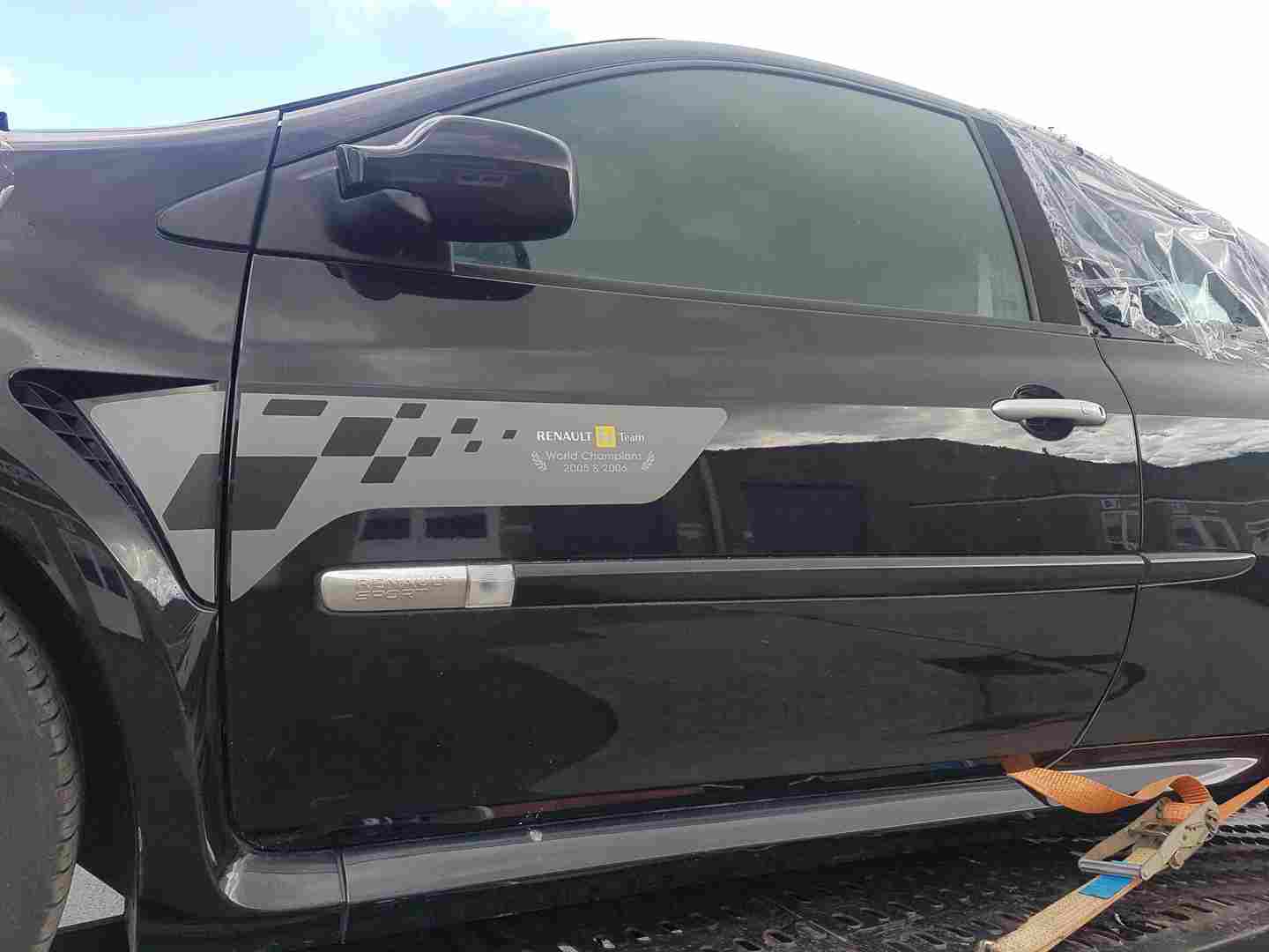 Thumb 5 Renault Clio Sport 2005-2012 197 Passengerr NSF Front Door Black Tegna
