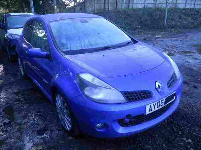 Renault Clio Sport 2005-2012 200 197 Wheel Nut Breaking For Spares Parts Blue
