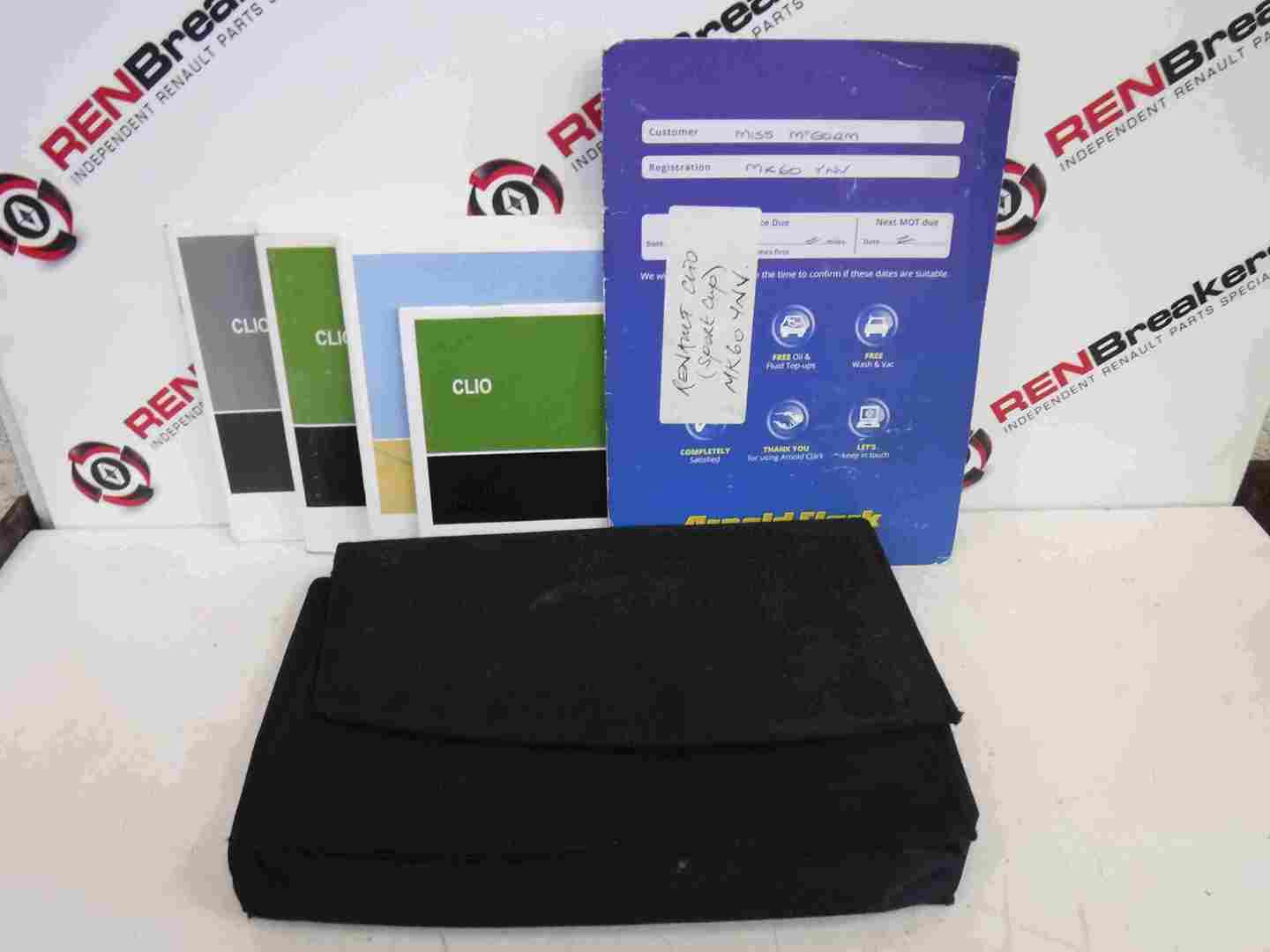Renault Clio Sport 2009-2012 200 Documents Booklets + Holder Wallet