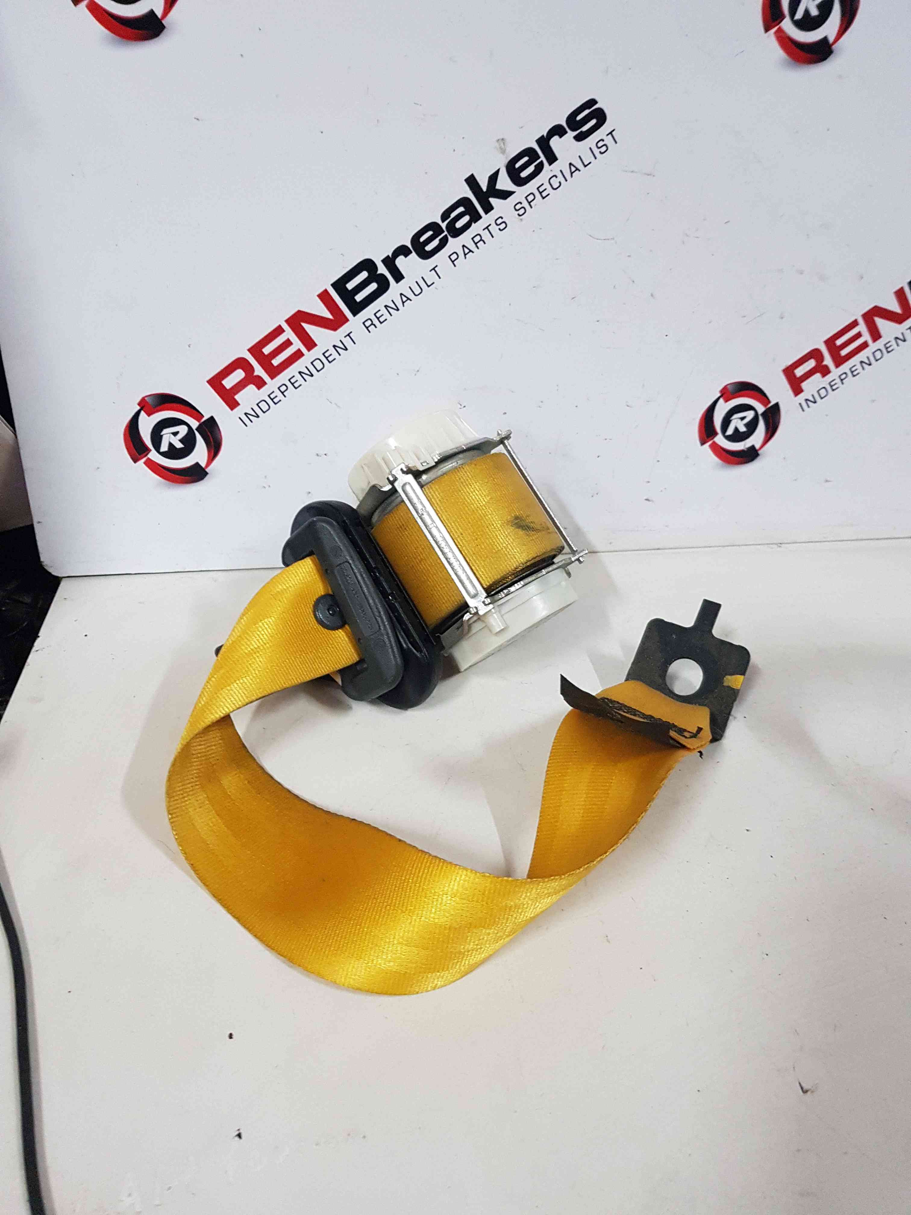Thumb 8 Renault Clio Mk3 Sport MK3 2009-2012 Passenger NSR Rear Seat Belt Yellow