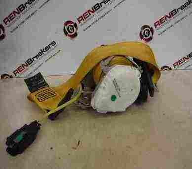 Renault Clio Sport 2009-2012 Passenger NSR Rear Seat Belt Yellow