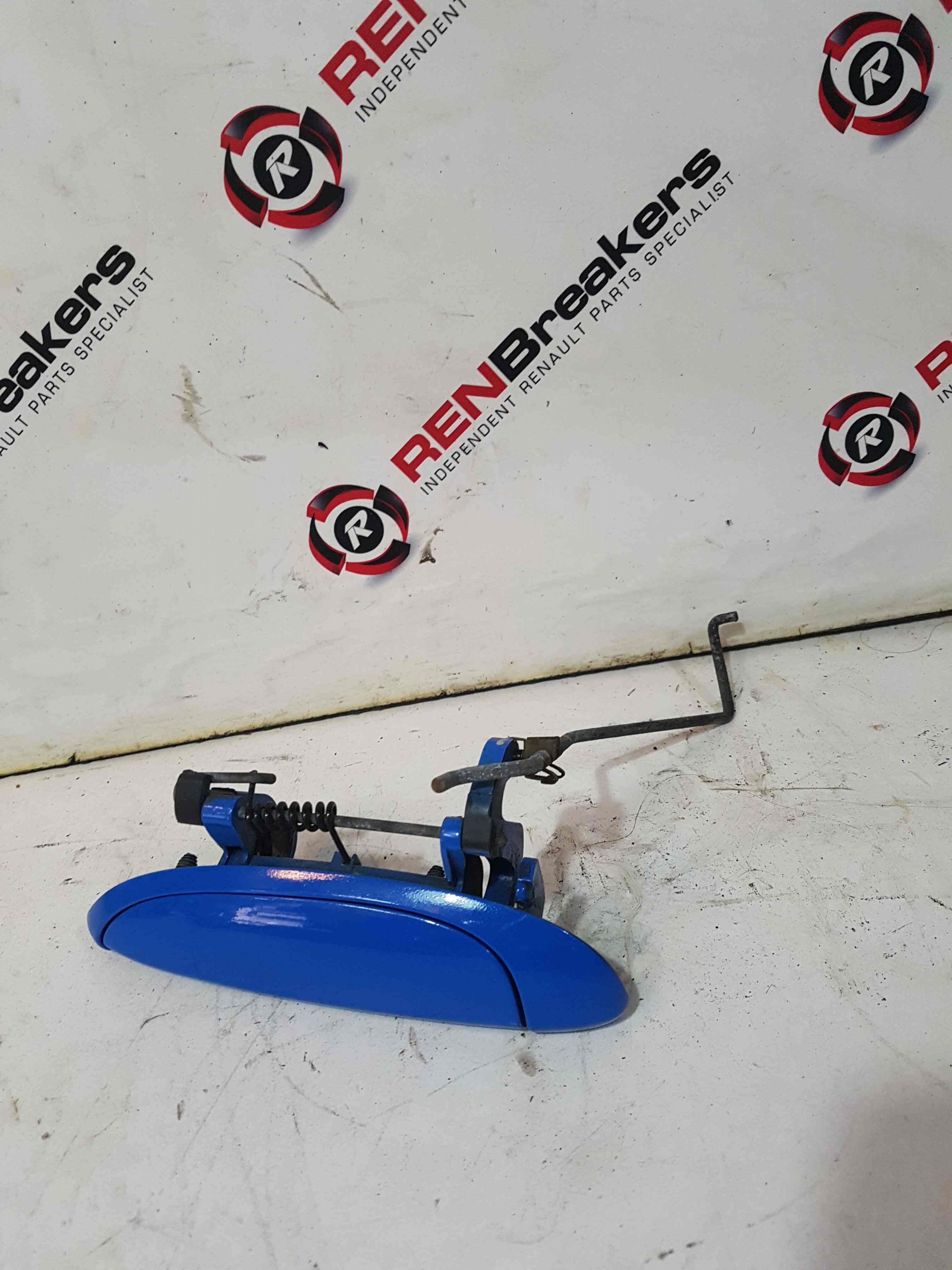 Thumb 2 Renault Clio Sport MK2 2001-2006  182 Passenger OSF Front Door Handle Blue Oj45