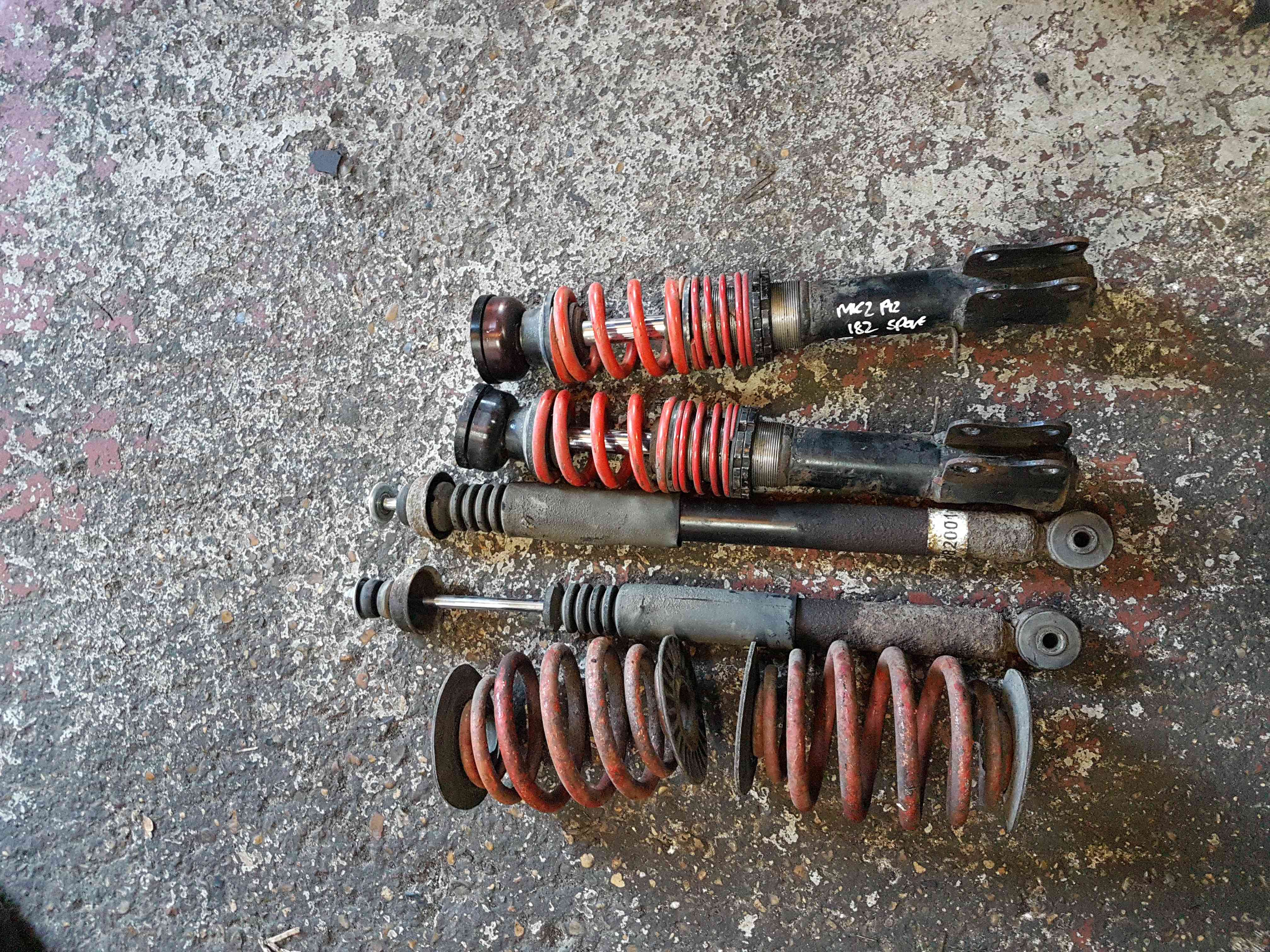 Renault Clio Sport MK2 2001-2006  2.0 16V Front Lowering Coilover  kTec Racing