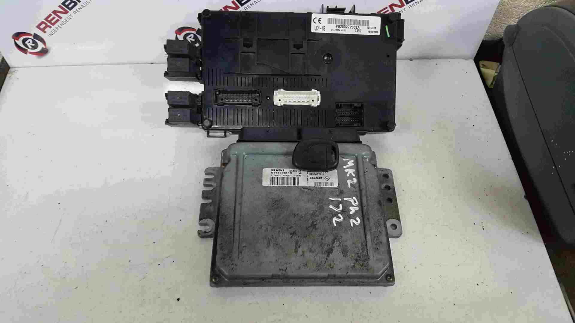 Thumb 3 Renault Clio Sport MK2 2001-2006 172 182 2.0 16v ECU SET UCH BCM + Key Fob