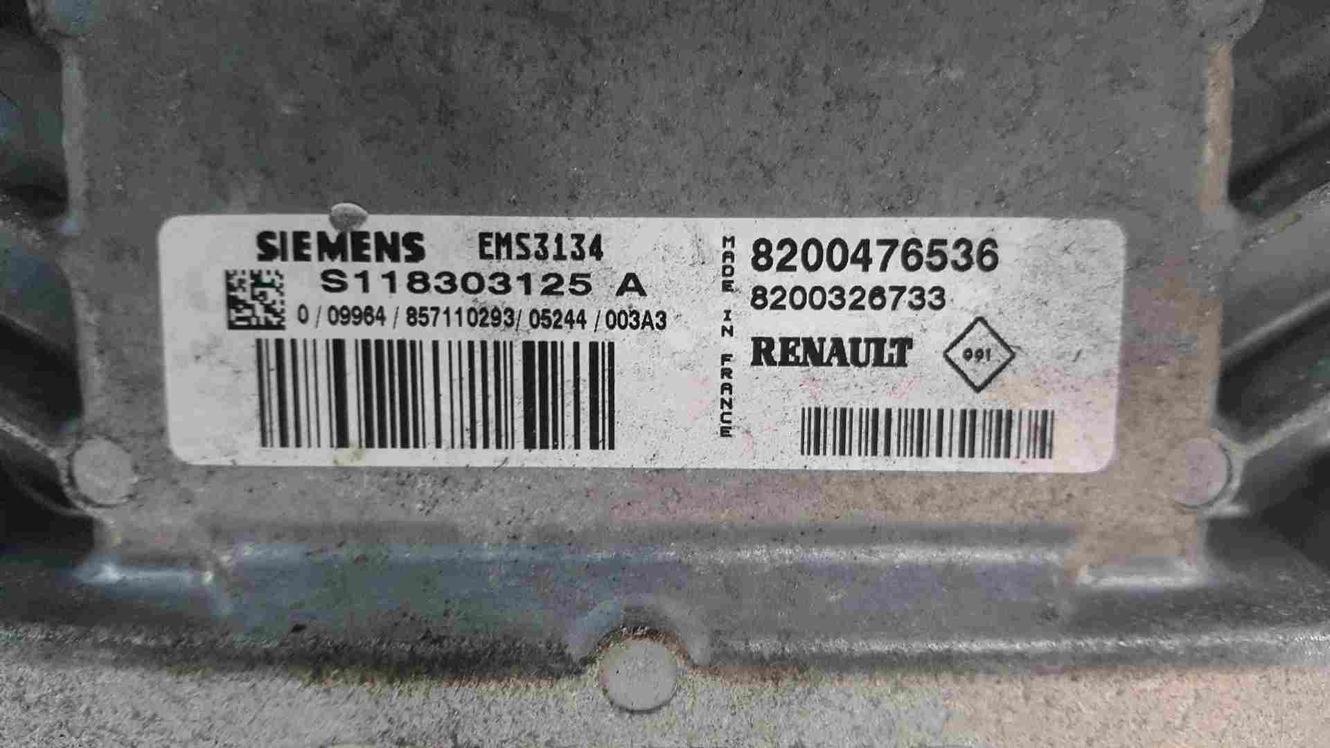 Thumb 4 Renault Clio Sport MK2 2001-2006 172 182 2.0 16v ECU SET UCH BCM + Key Fob