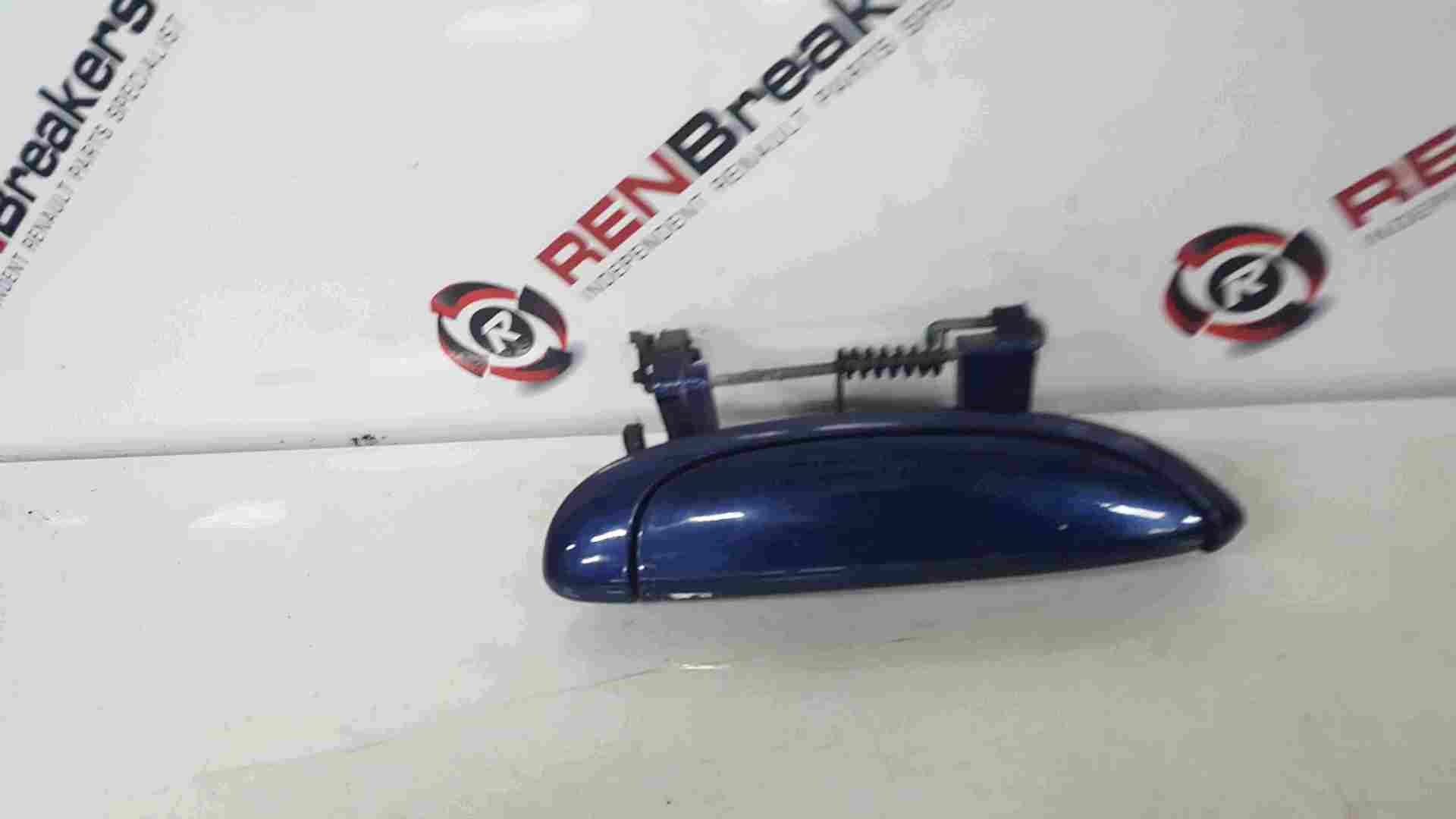 Renault Clio Sport MK2 2001-2006 172 182 Drivers OSF Front Door Handle Blue 432