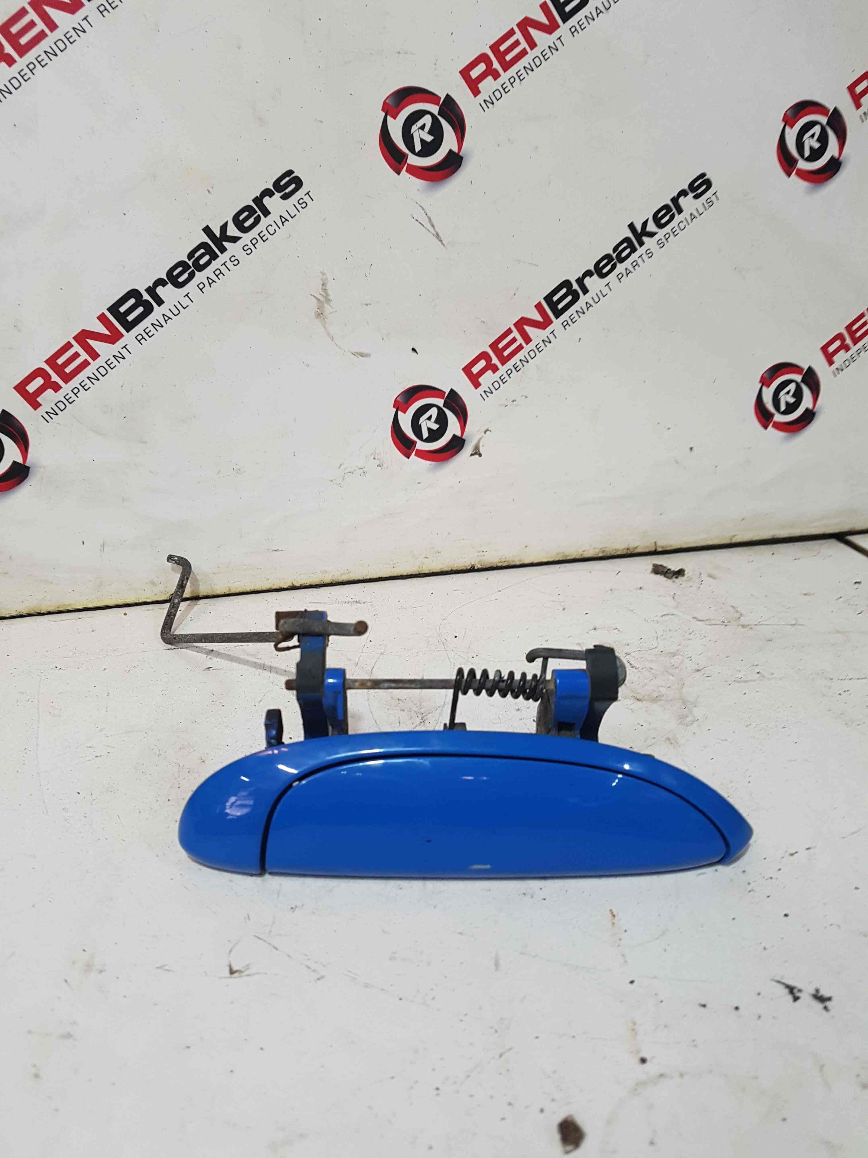 Thumb 2 Renault Clio Sport MK2 2001-2006 172 182 Drivers OSF Front Door Handle Blue Oj45