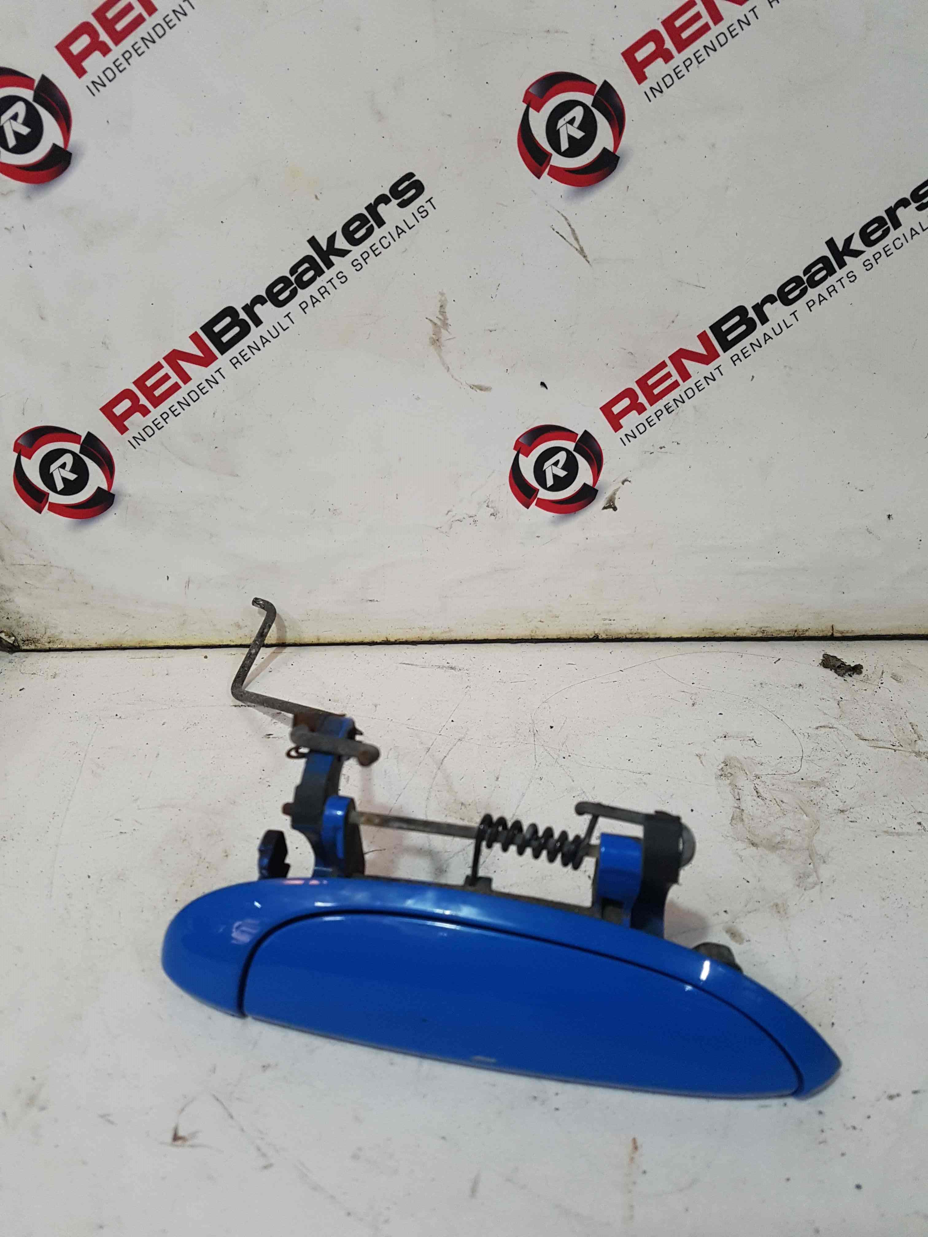 Thumb 4 Renault Clio Sport MK2 2001-2006 172 182 Drivers OSF Front Door Handle Blue Oj45