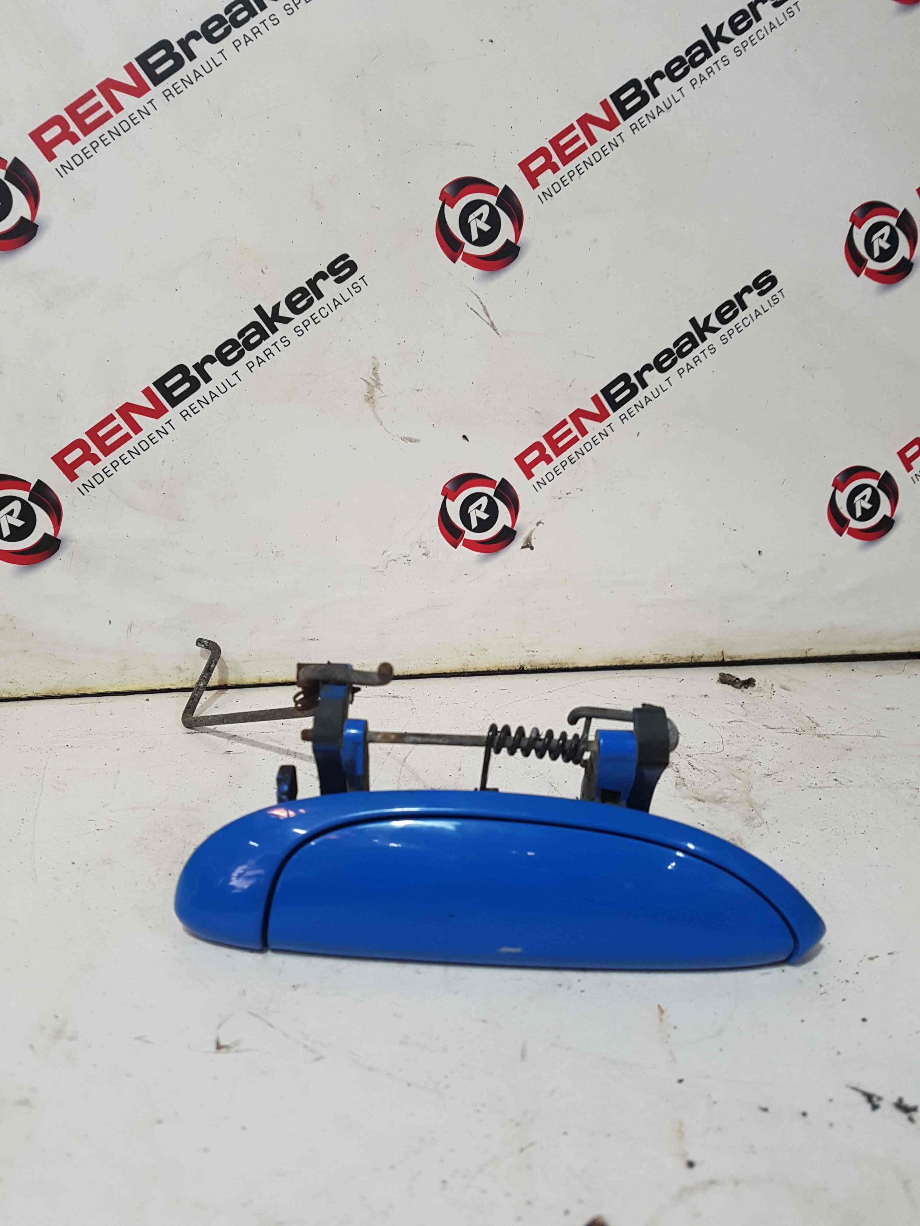 Thumb 6 Renault Clio Sport MK2 2001-2006 172 182 Drivers OSF Front Door Handle Blue Oj45