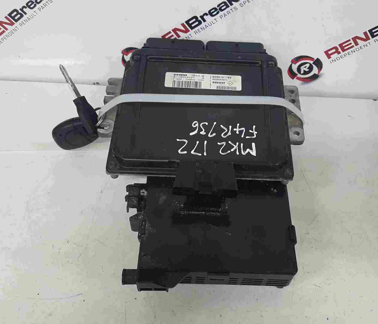 Renault Clio Sport MK2 2001-2006 172 182 ECU SET UCH Immobiliser + Key Fob