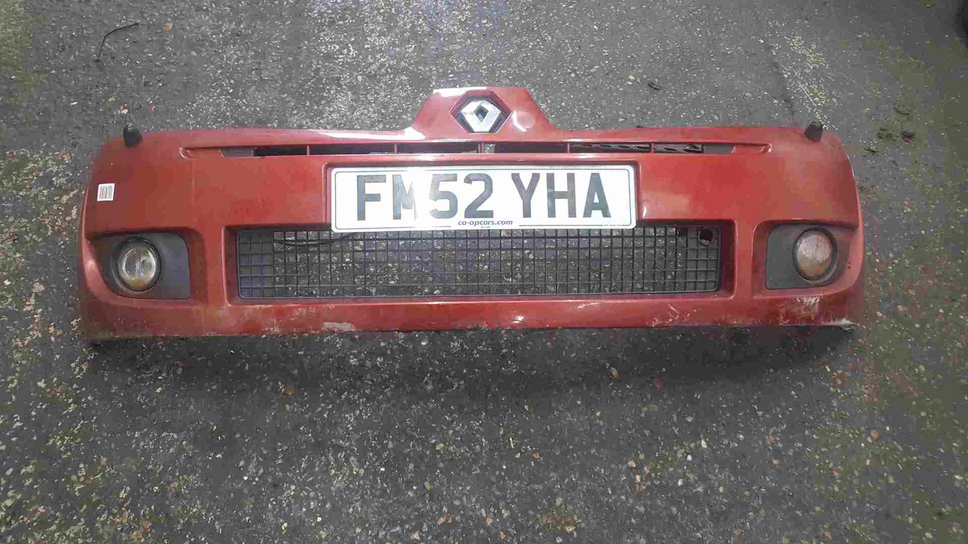 Thumb 3 Renault Clio Sport MK2 2001-2006 172 182 Front Bumper Red Orange TEB76