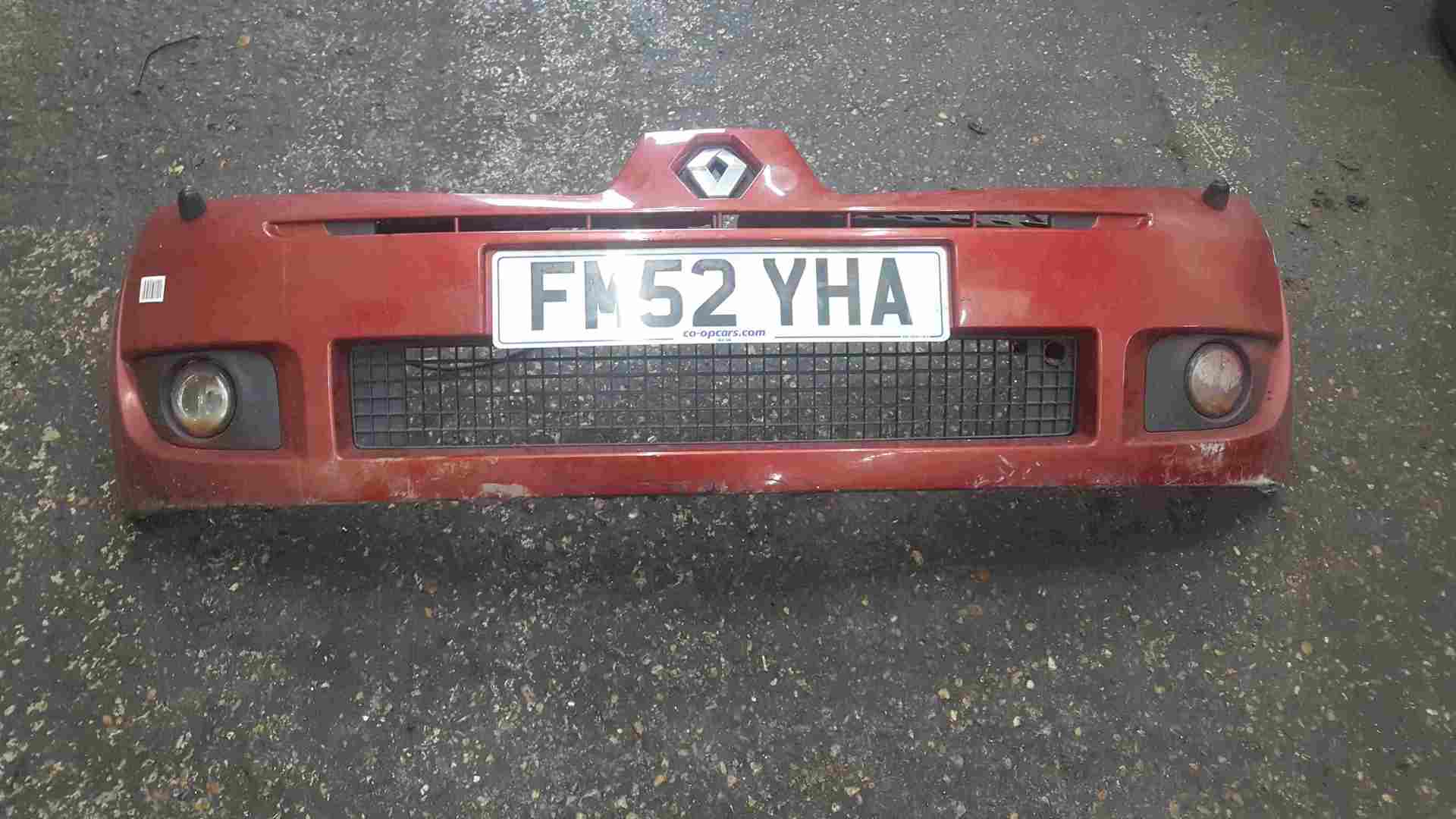 Thumb 2 Renault Clio Sport MK2 2001-2006 172 182 Front Bumper Red Orange TEB76