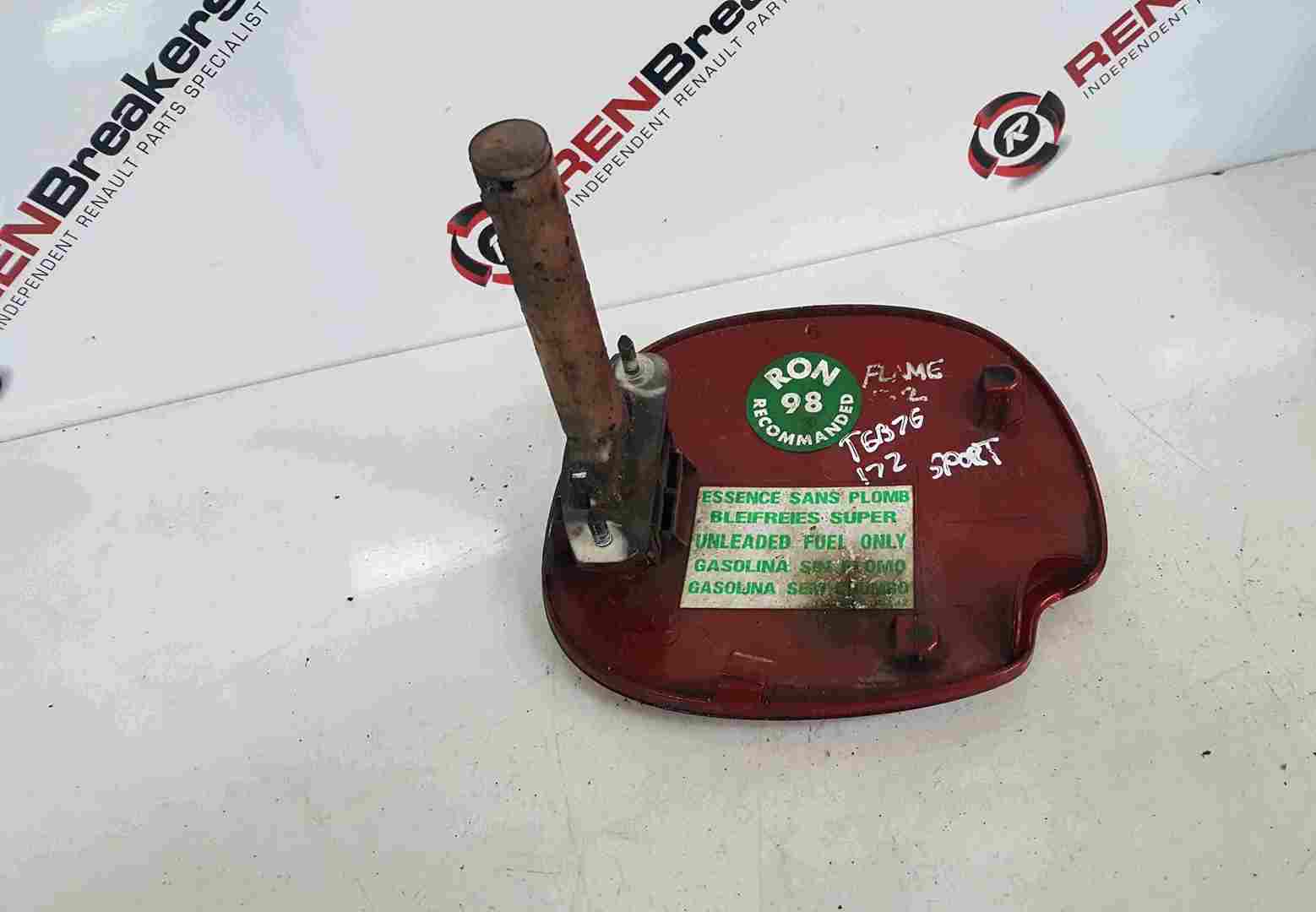 Thumb 2 Renault Clio Sport MK2 2001-2006 172 182 Fuel Flap Cover Red TEB76 + Hinge