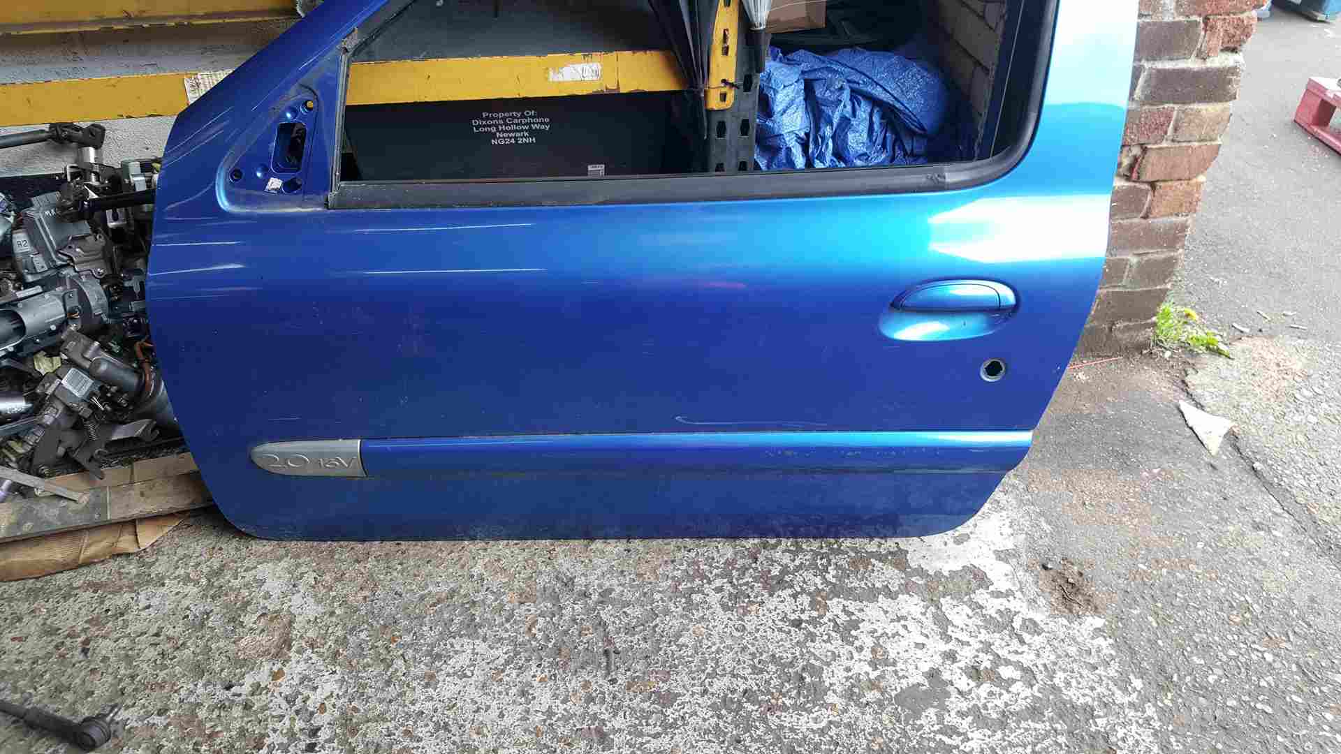 Thumb 4 Renault Clio Sport MK2 2001-2006 172 182 Passenger NSF Front Door Blue Tej41