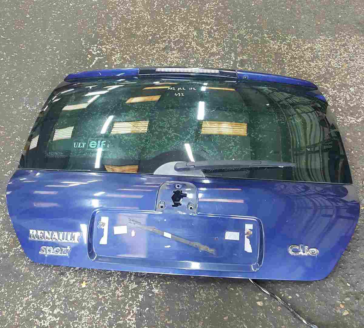 Renault Clio Sport MK2 2001-2006 172 182 Rear Boot Tailgate Blue 432