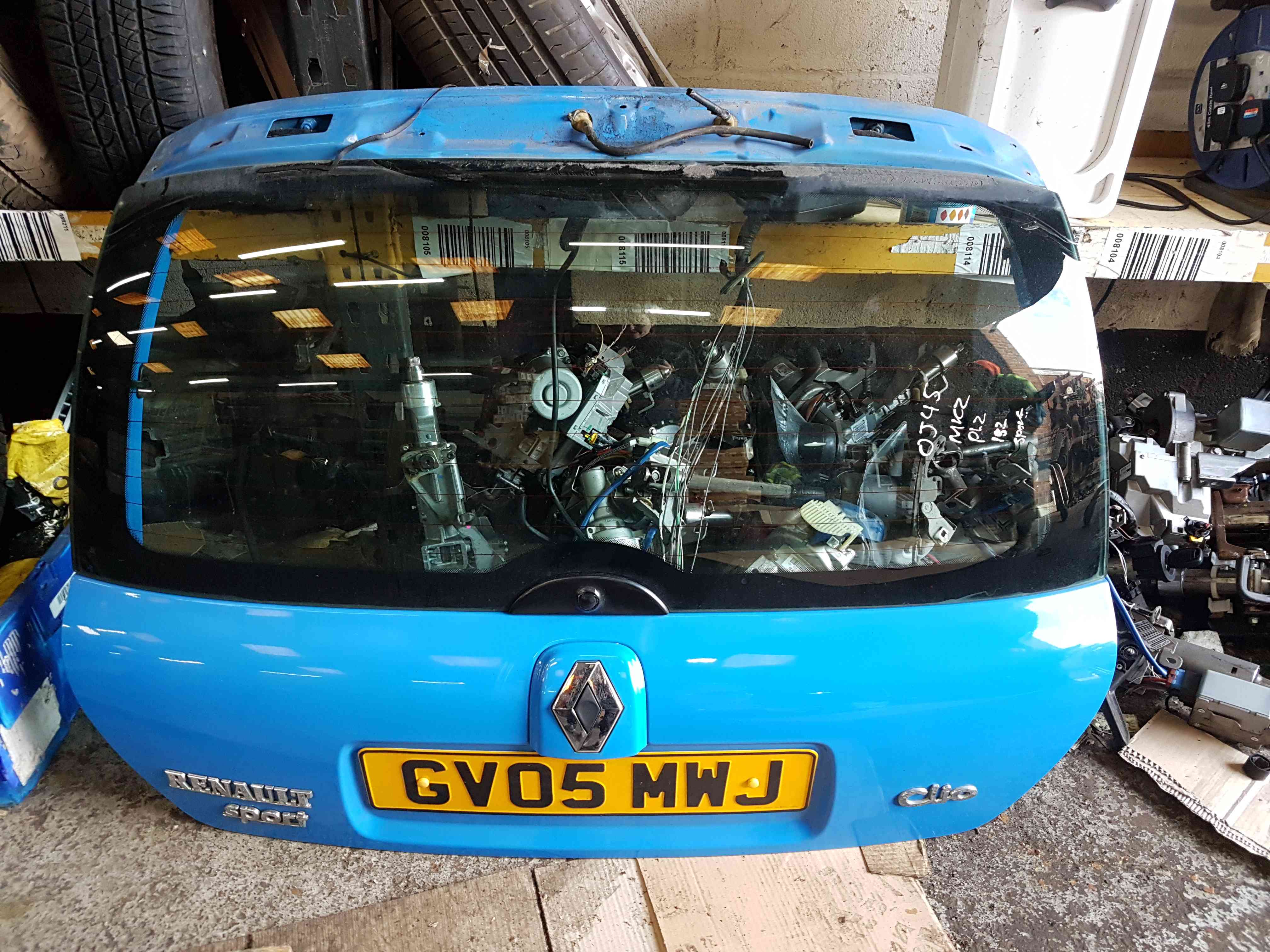 Thumb 4 Renault Clio Sport MK2 2001-2006 172 182 Rear Boot Tailgate Blue Oj45