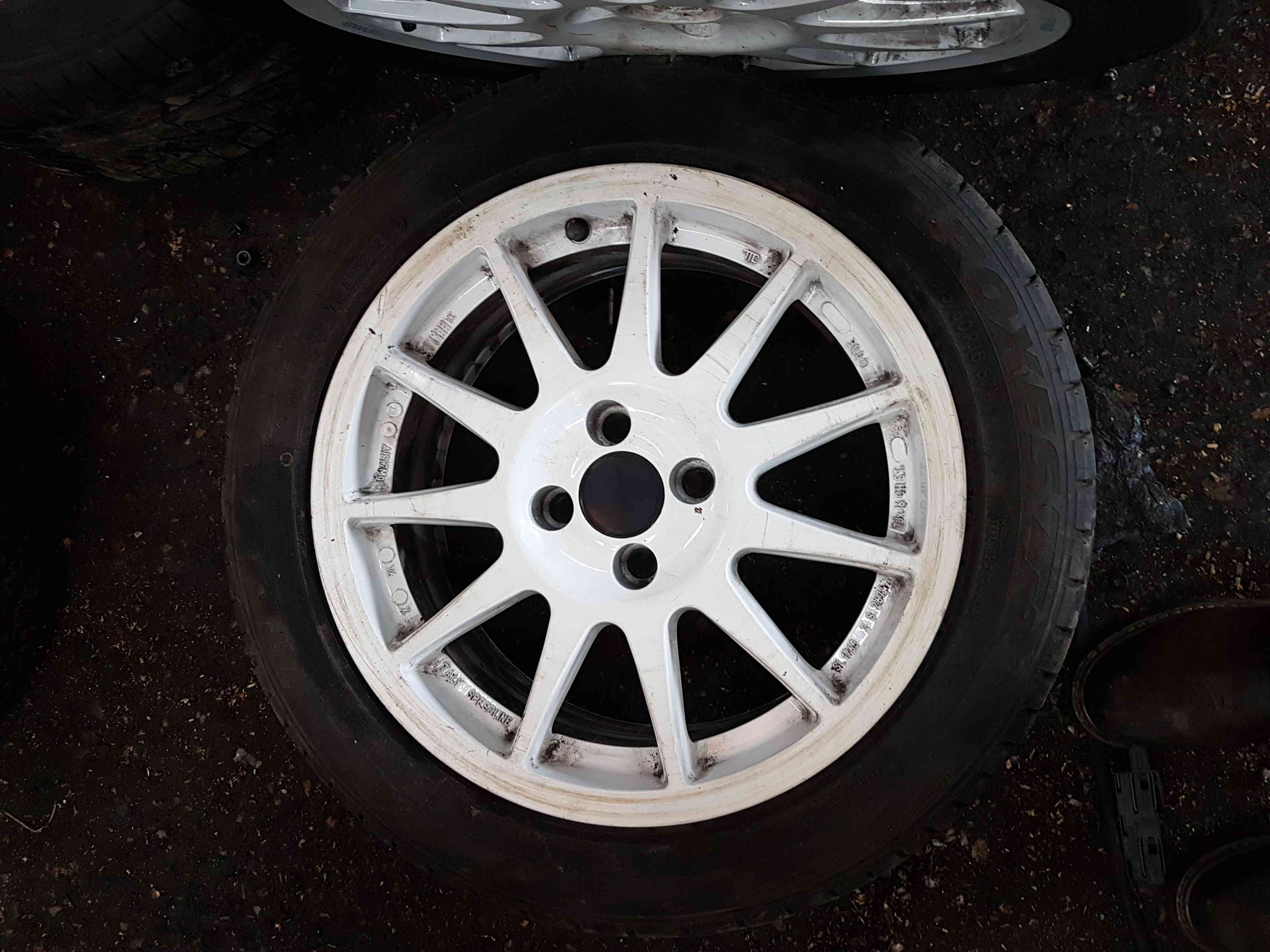 Thumb 10 Renault Clio Sport MK2 2001-2006 172 182 Speedline Alloy Wheels 16Inch Set White